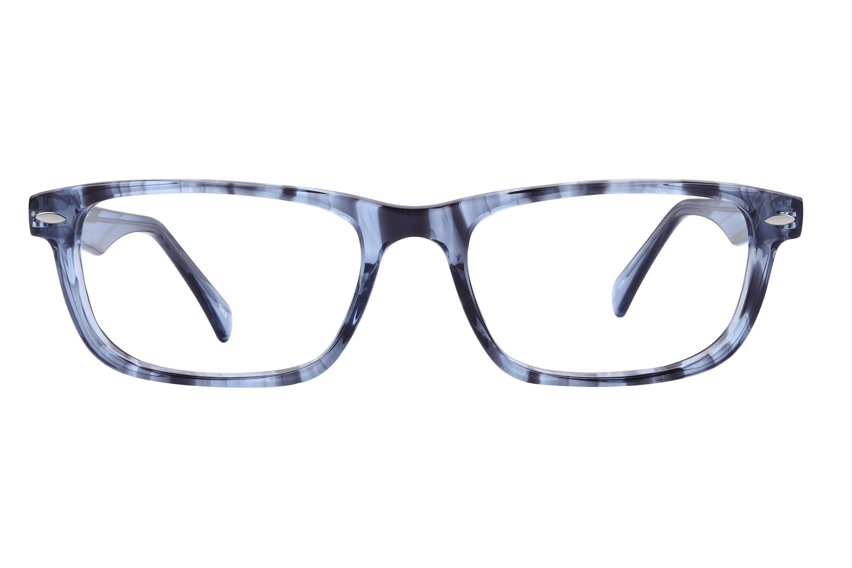 Inspira WAYFARER Frame Havana Male Full Shell — Transparent frame