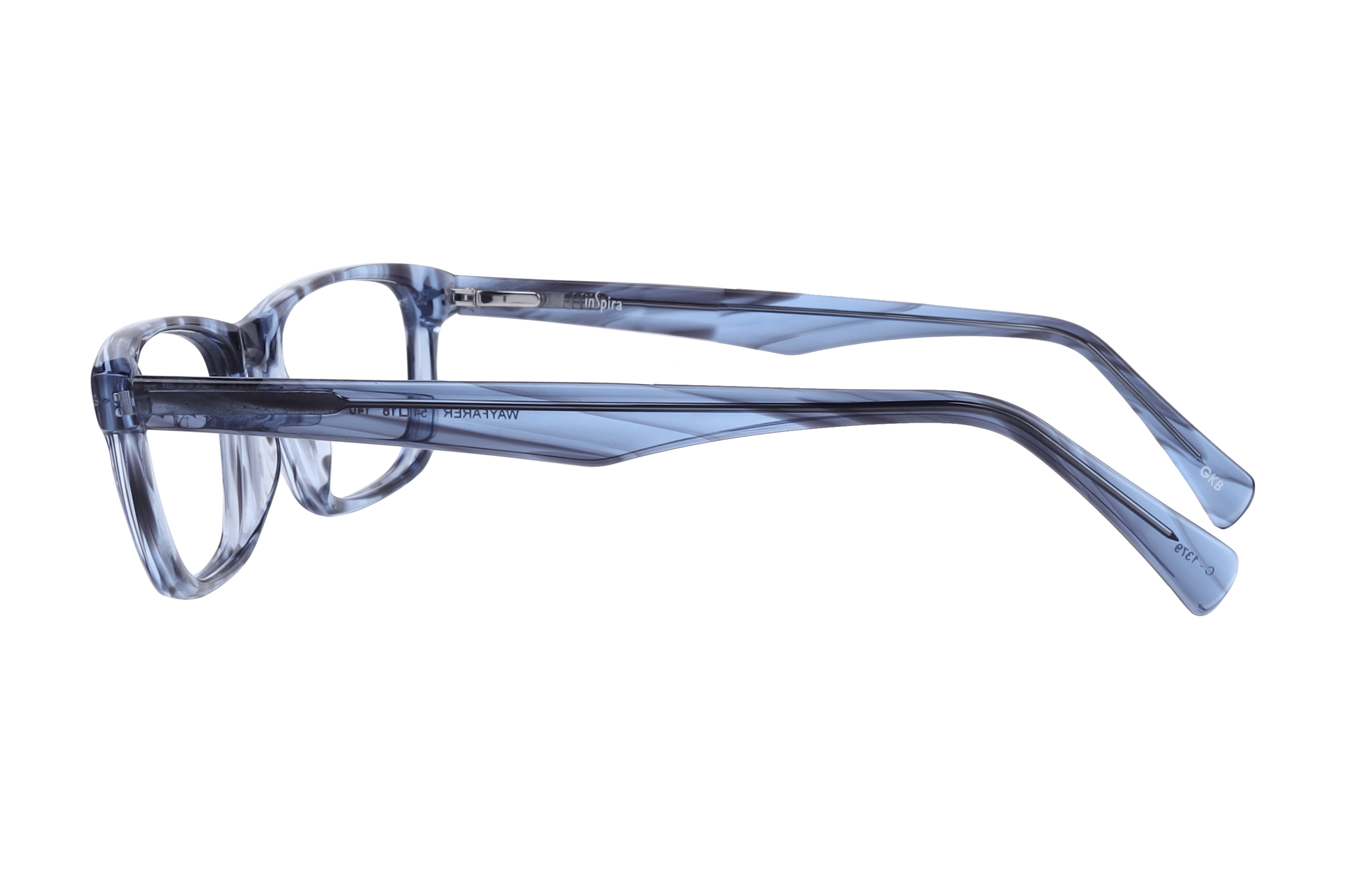 Inspira WAYFARER Frame Havana Male Full Shell Frame — view 3