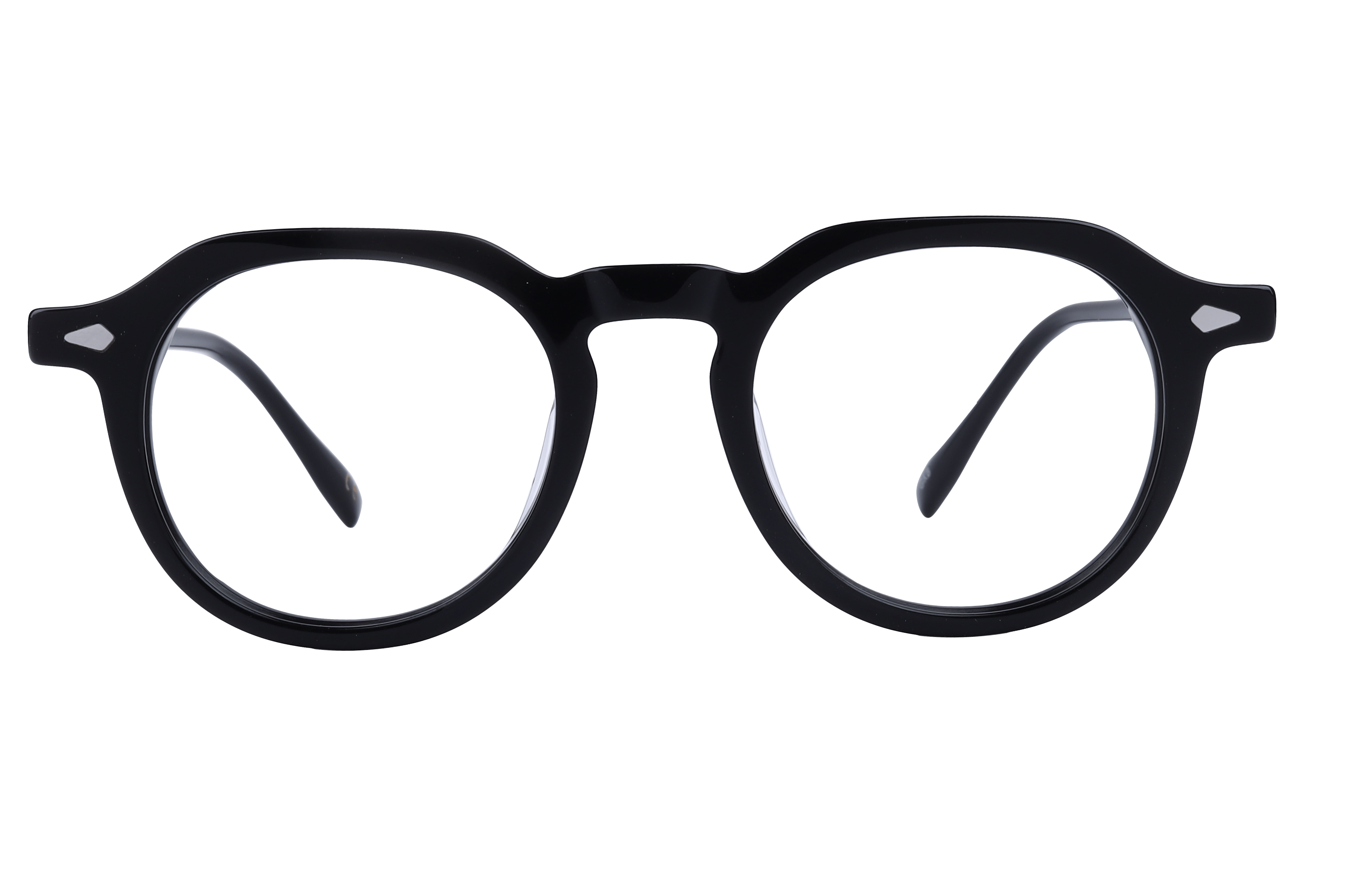 Inspira AS6404 Frame Black Unisex Full Shell Frame — Black frame — view 2