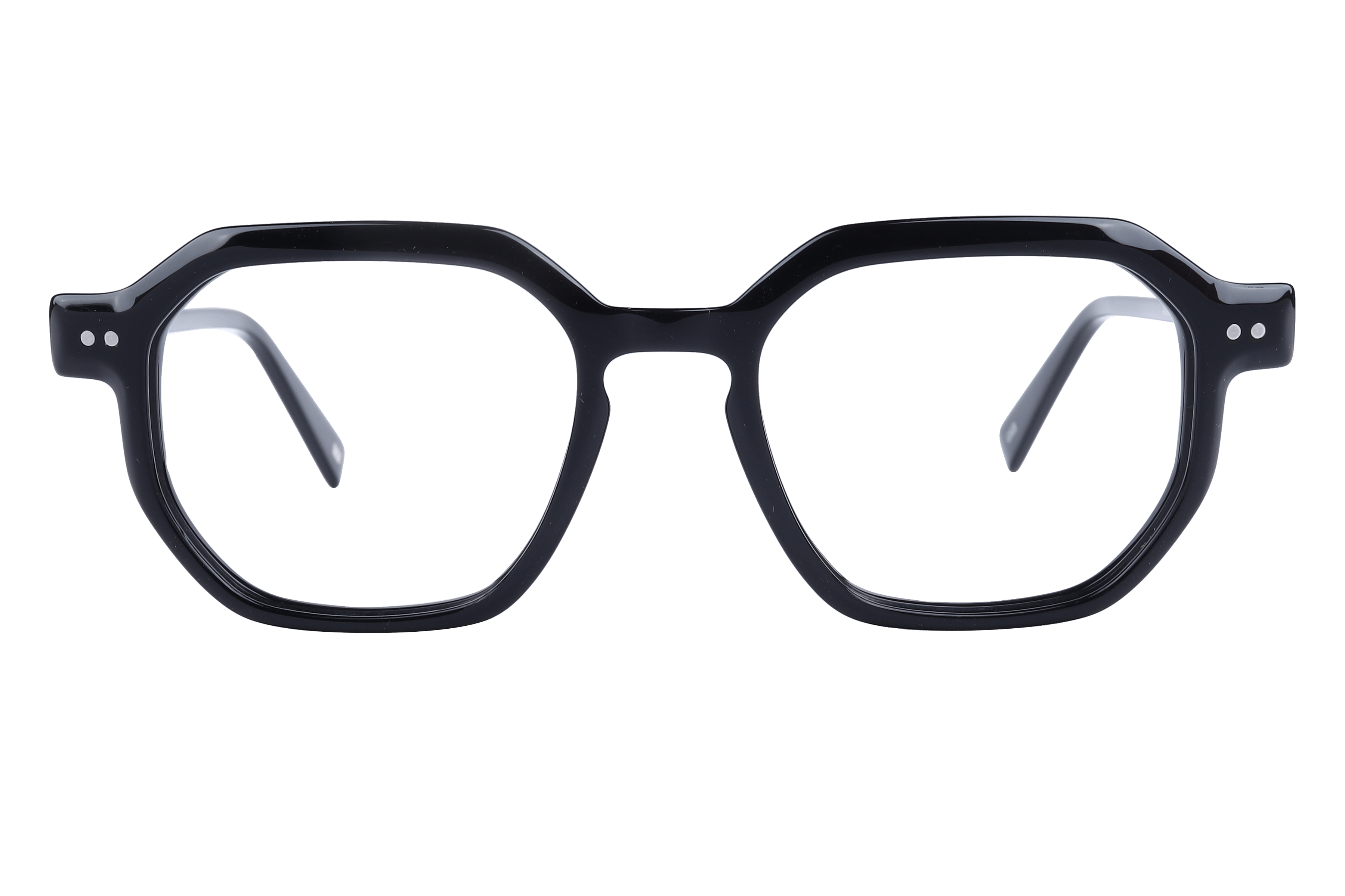 Inspira AS6488 Frame Black Unisex Full Shell Frame — Black frame — view 2