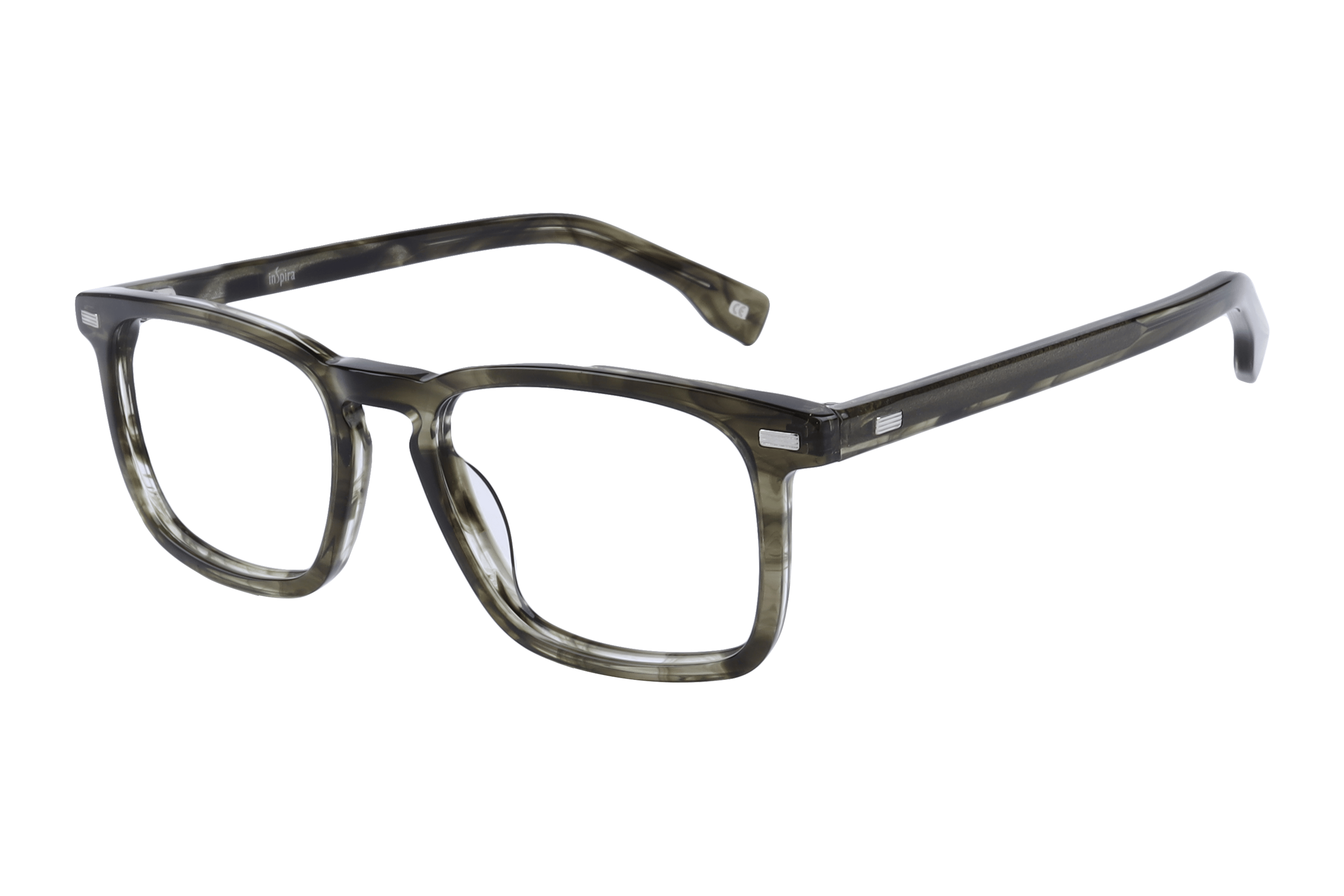 Inspira AS6479 Frame Olive Male Full Shell — Olive frame