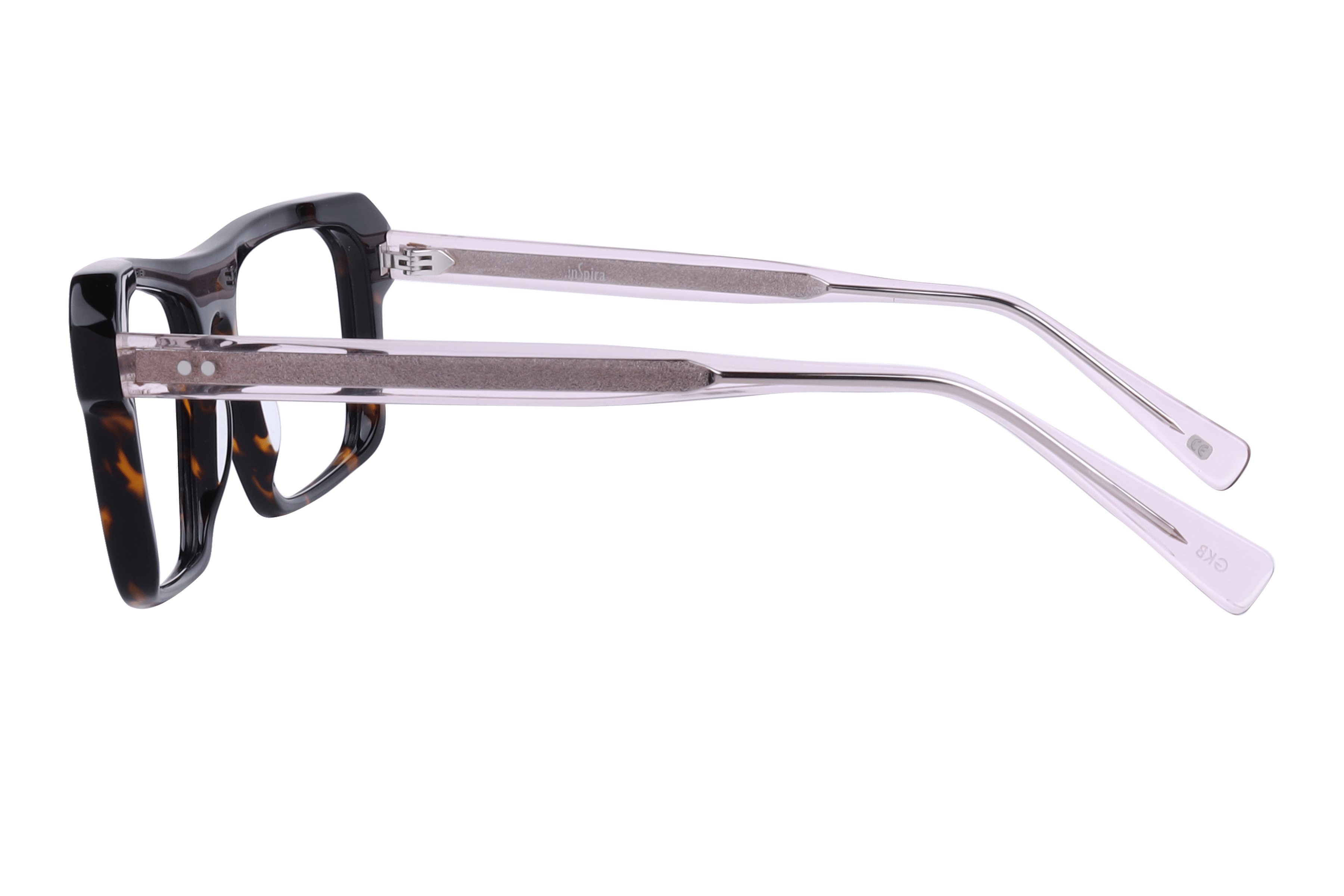 Inspira AS6484 Frame Havana Male Full Shell Frame — Havana frame — view 3