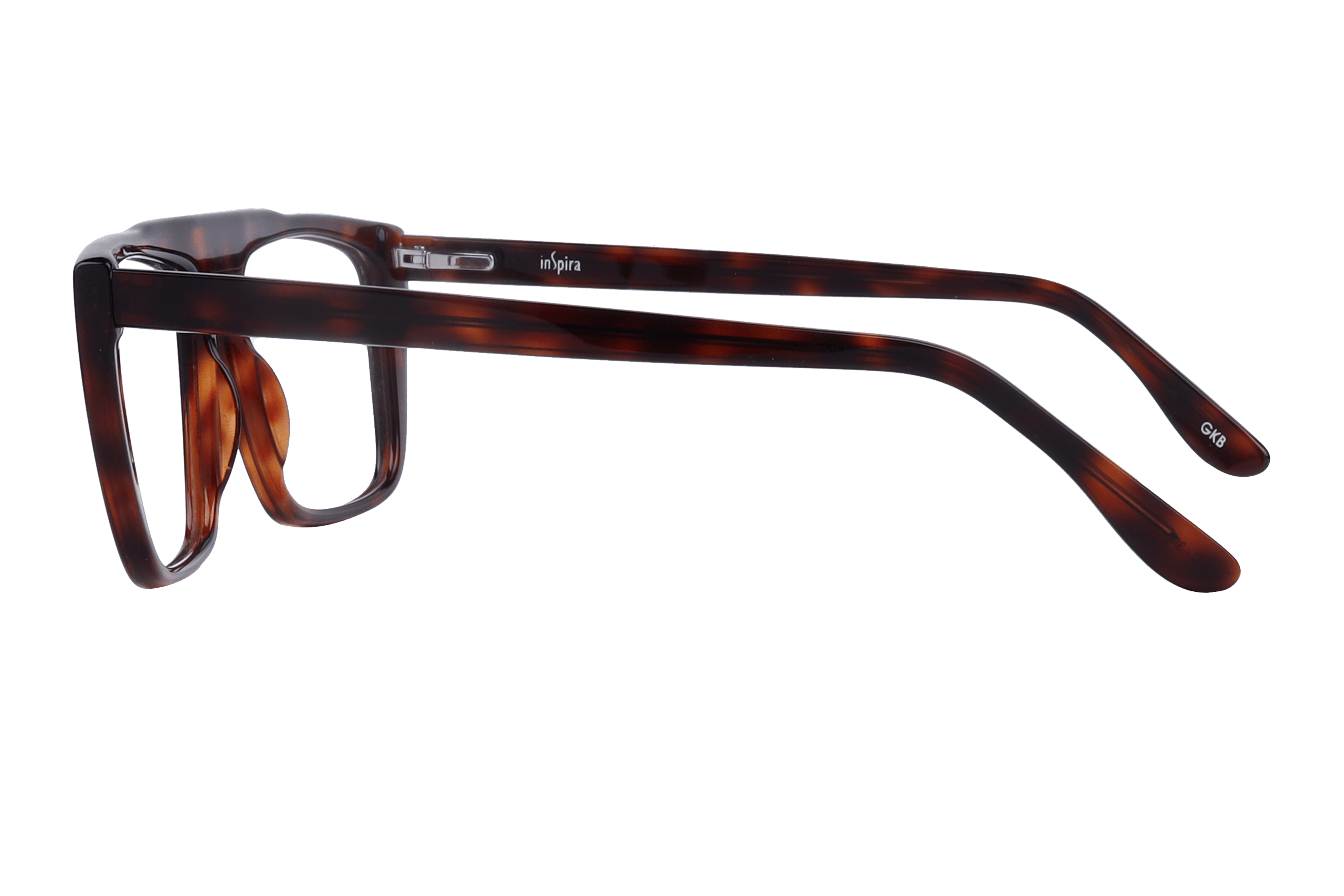 Inspira M-3338 Frame Havana Male Full Shell Frame — Havana frame — view 3