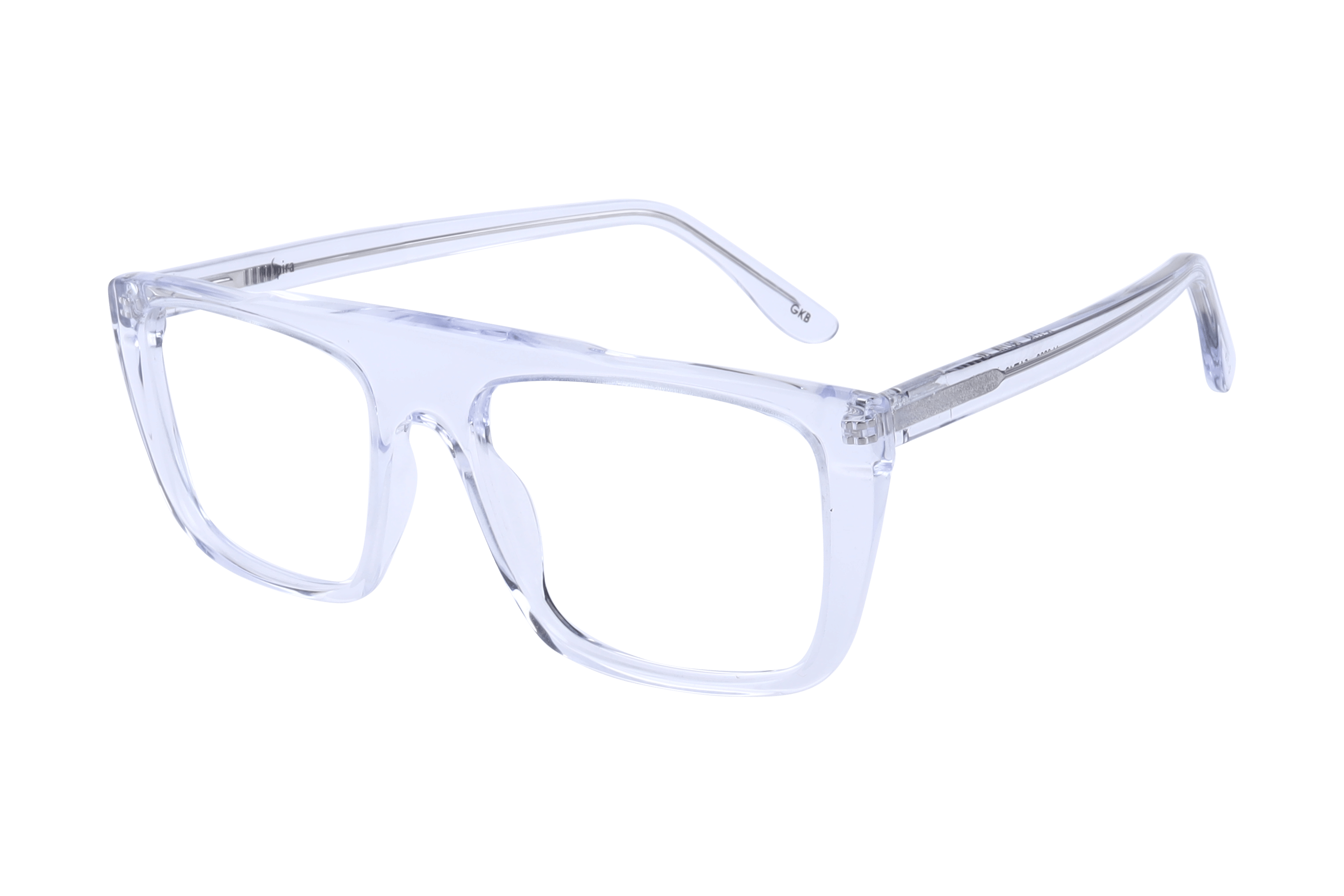 Inspira M-3338 Frame Transparent Male Full Shell — Transparent frame