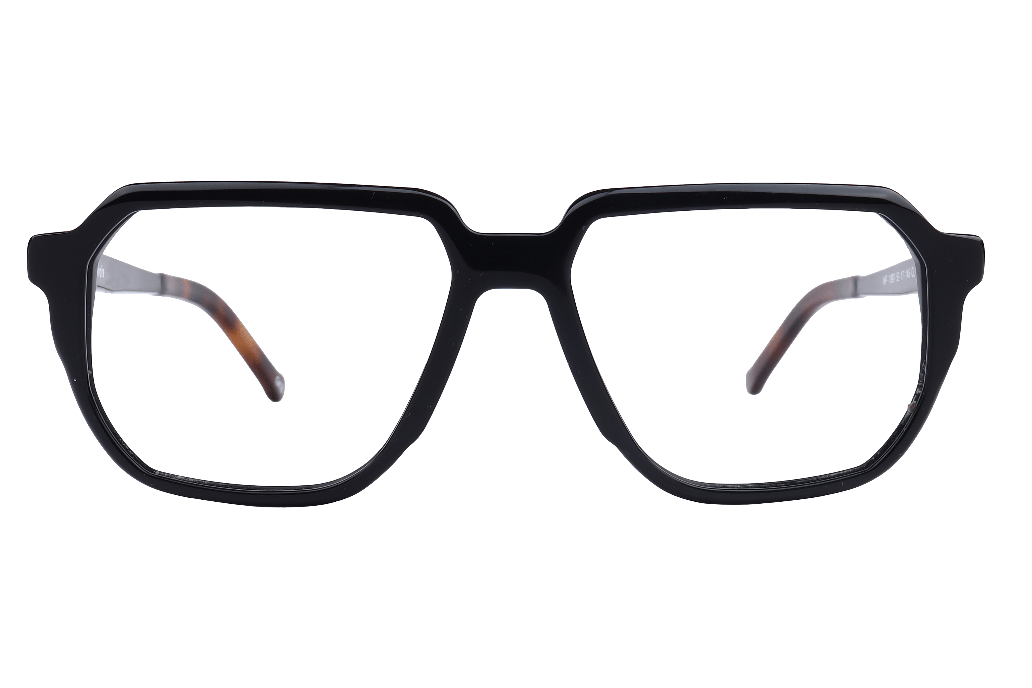Inspira F1997 Frame Black Male Full Shell Frame — Black frame — view 2
