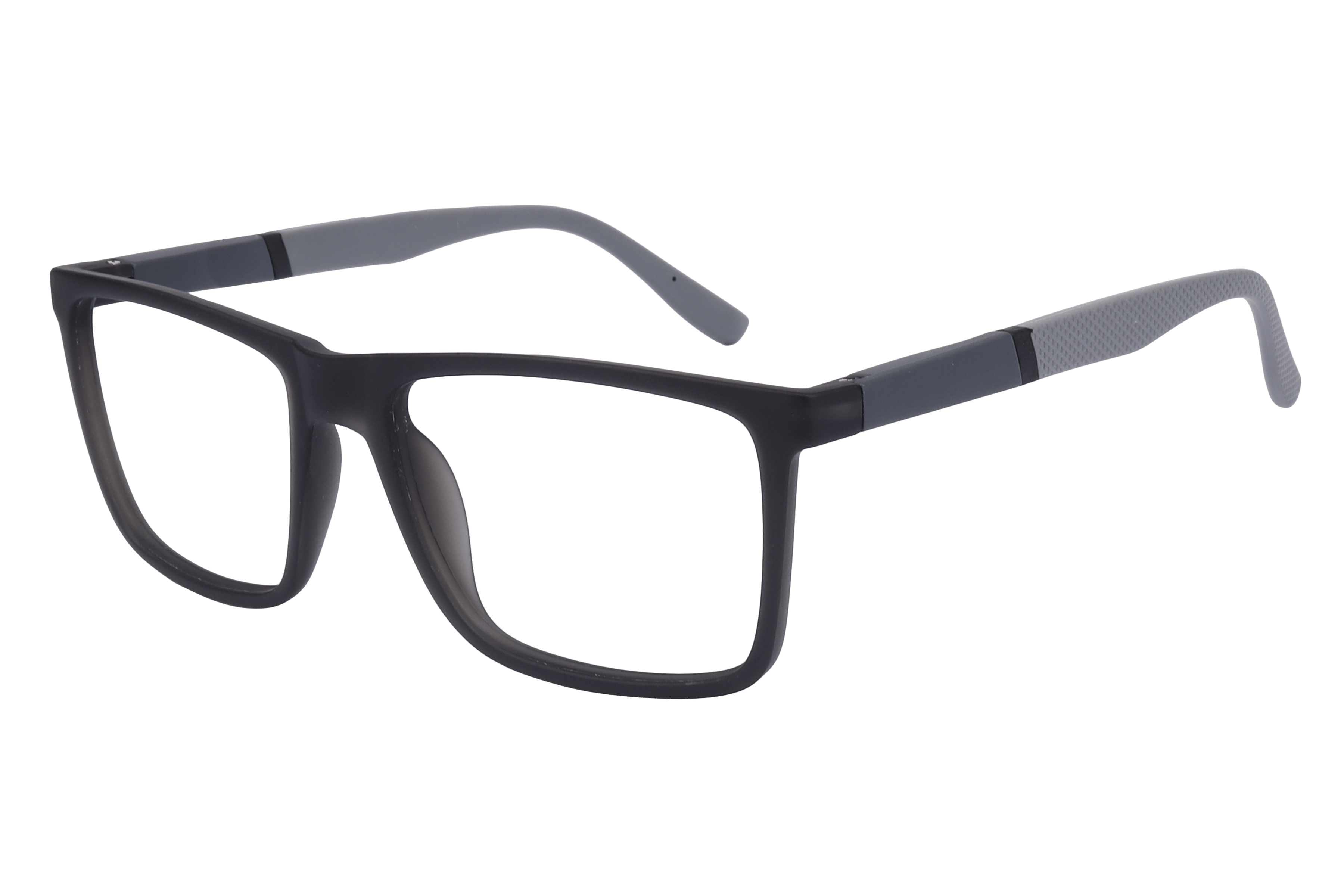 Inspira 6204 Frame Matt Grey Male Full Shell Frame — Matt Grey frame — view 1