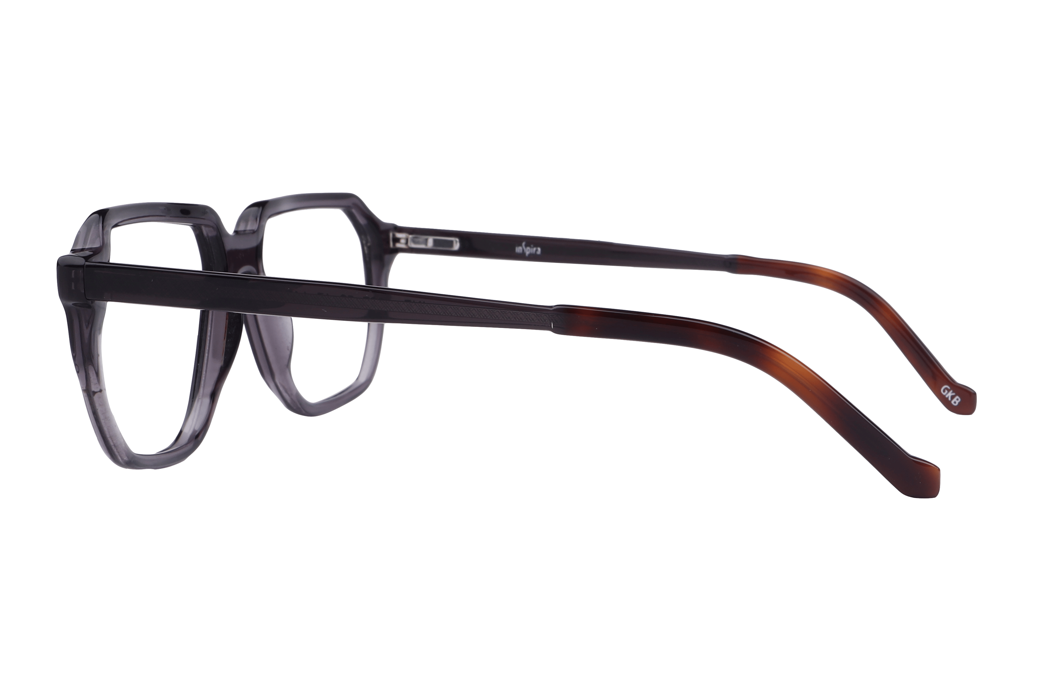 Inspira F1997 Frame Grey Male Full Shell Frame — Grey frame — view 3