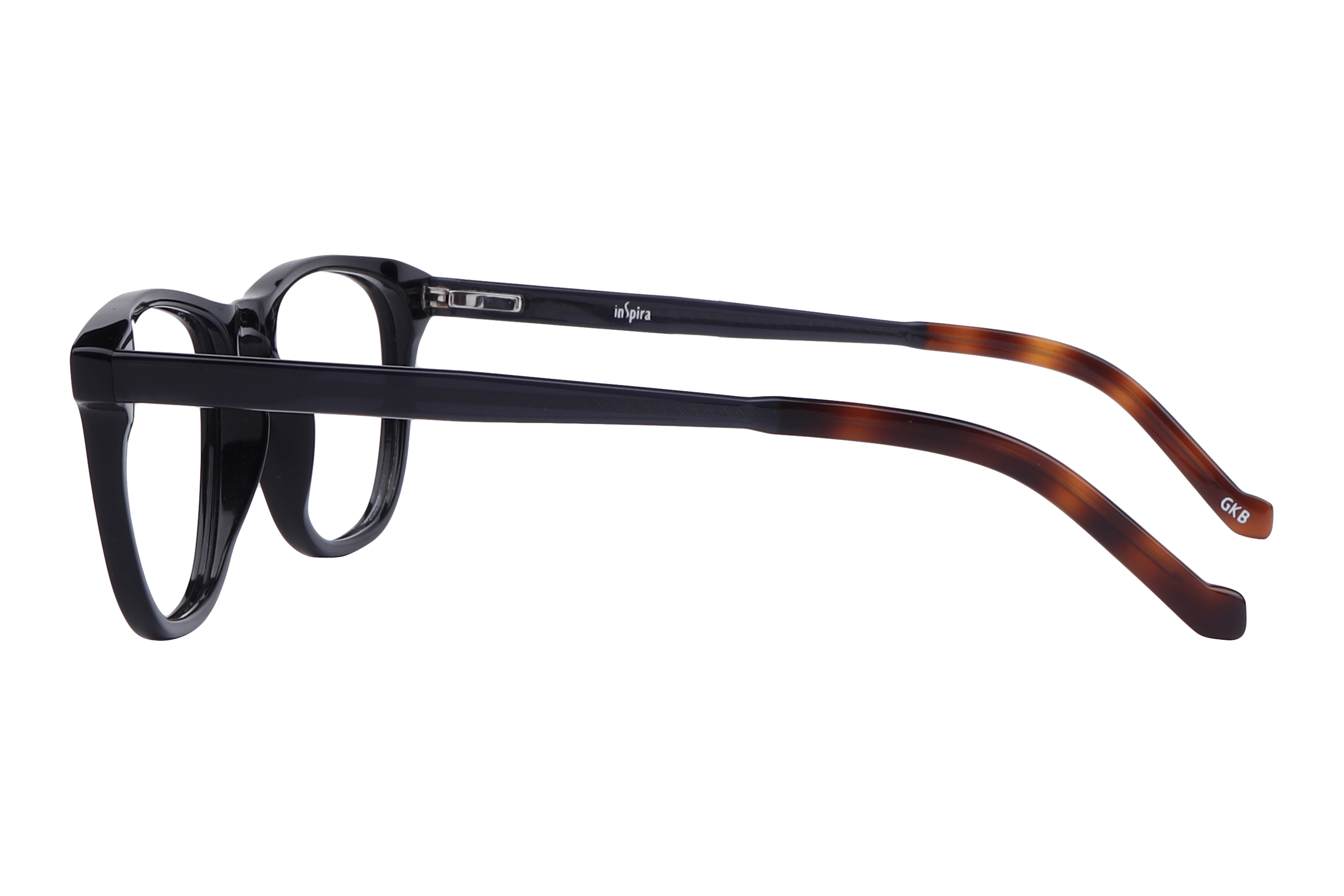 Inspira F1998 Frame Black Male Full Shell Frame — view 3
