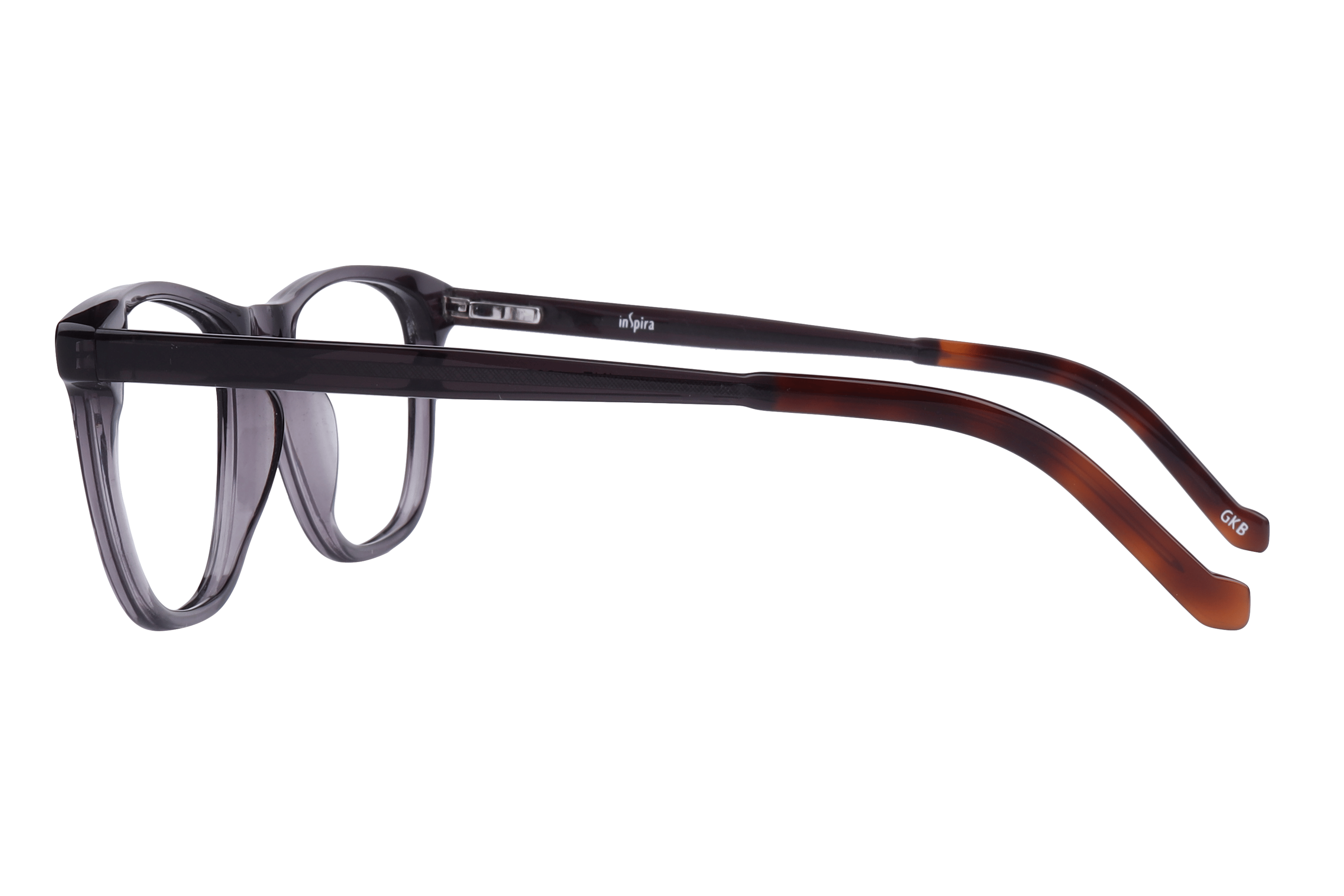 Inspira F1998 Frame Grey Male Full Shell Frame — Grey frame — view 3