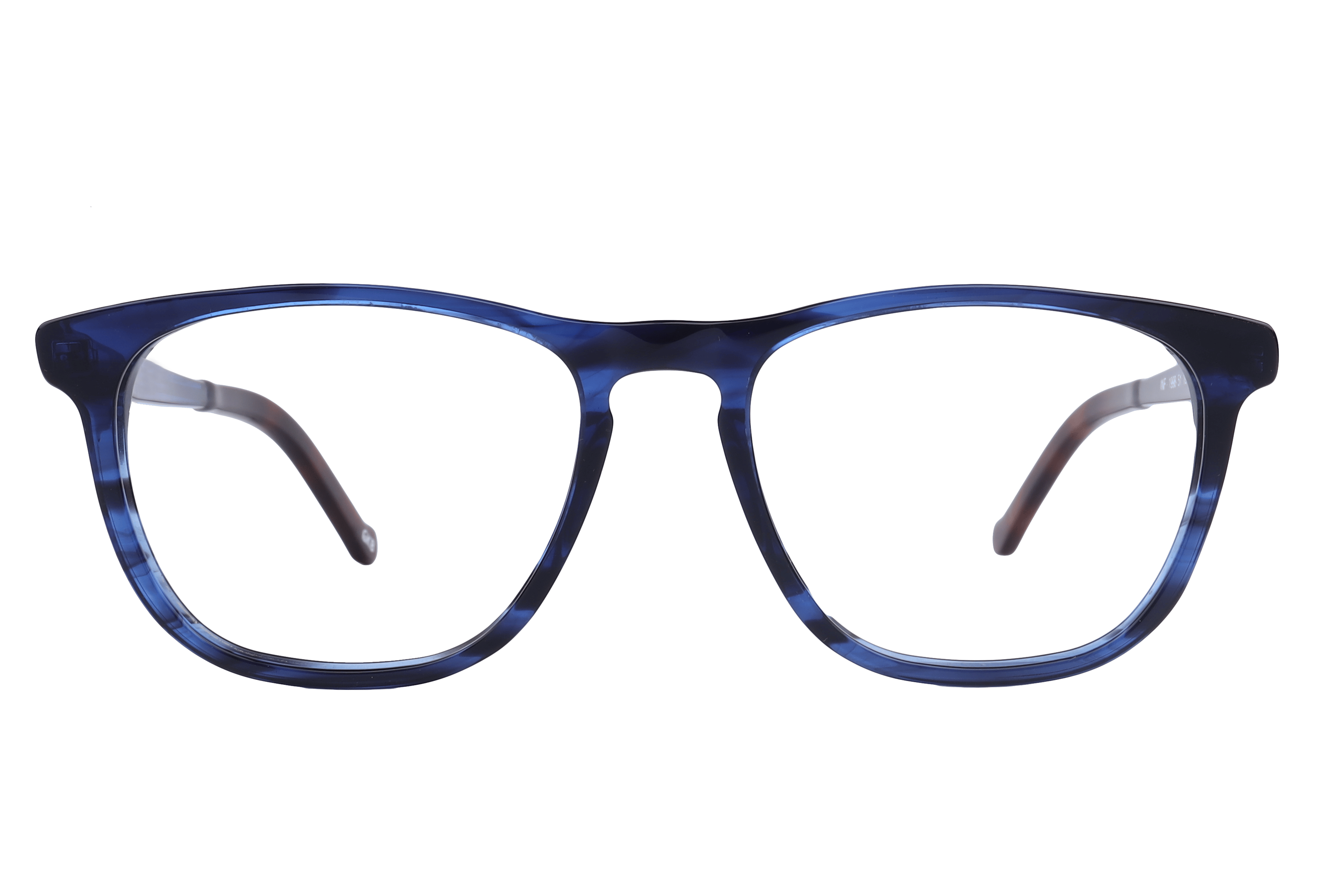 Inspira F1998 Frame Blue Male Full Shell Frame — Blue frame — view 2