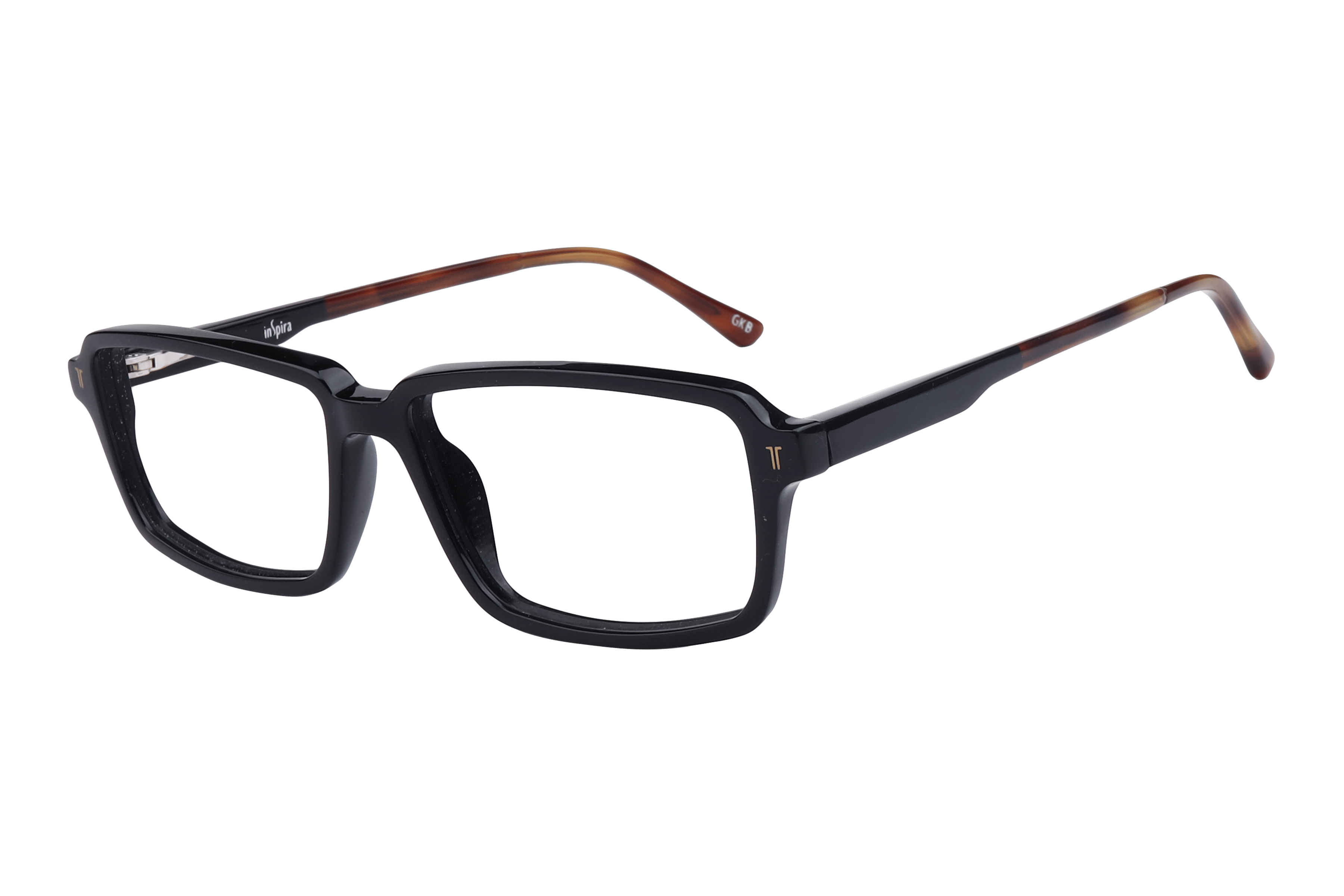 Inspira F1980 Frame Black Unisex Full Shell — Black frame