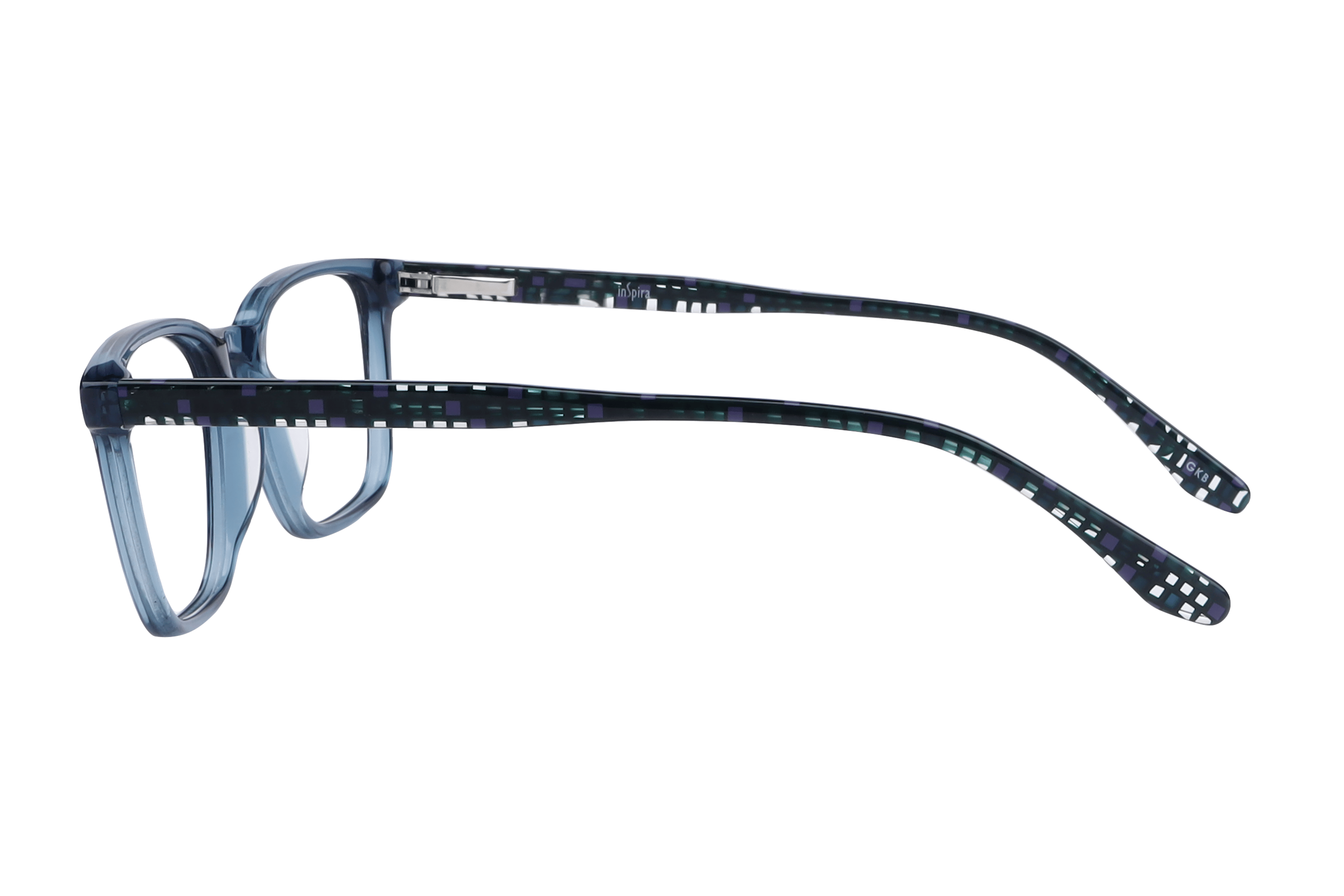 Inspira STTA009 Frame Blue Unisex Full Shell Frame — view 3