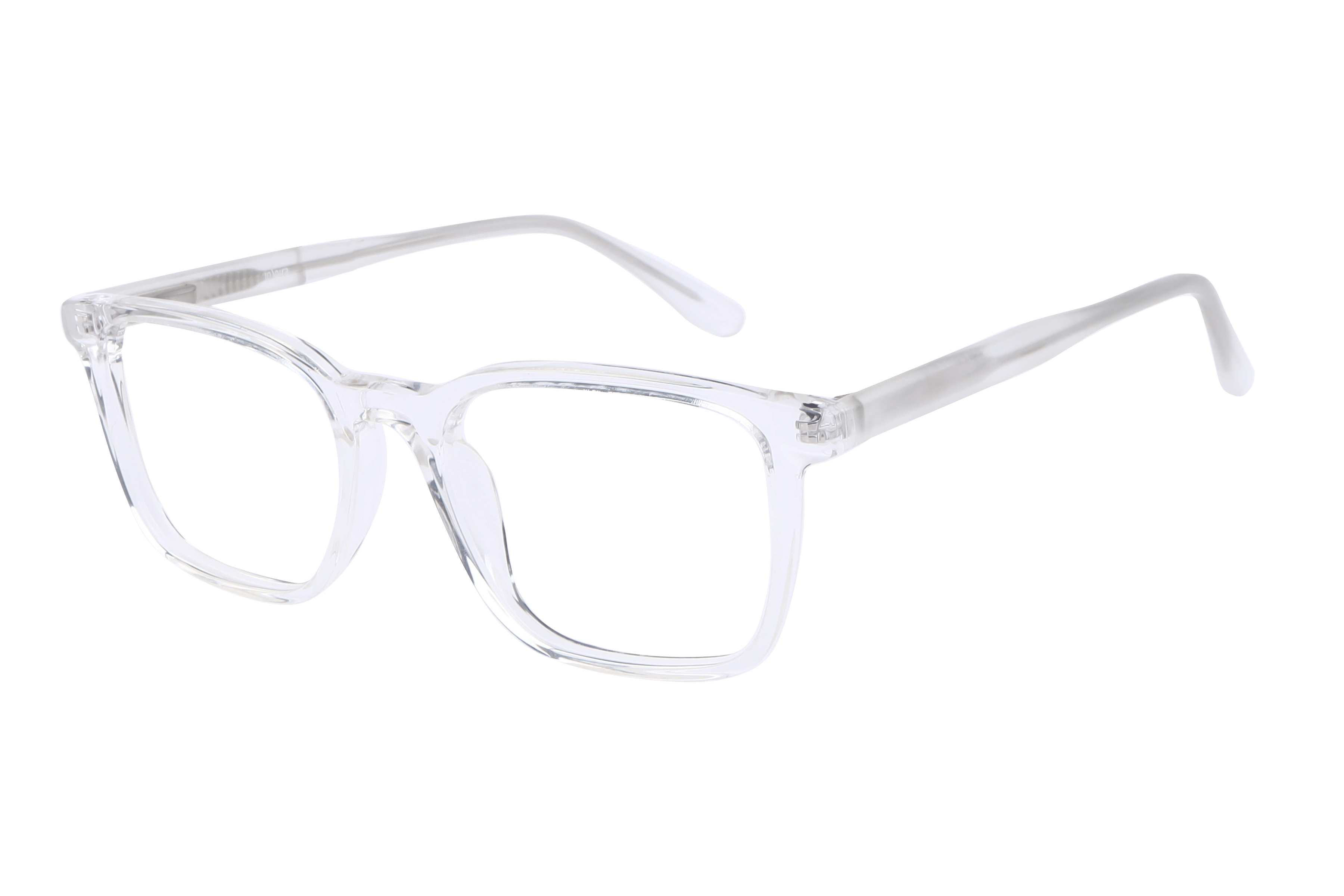 Inspira STTA009 Frame Transparent Unisex Full Shell — Matt Black frame