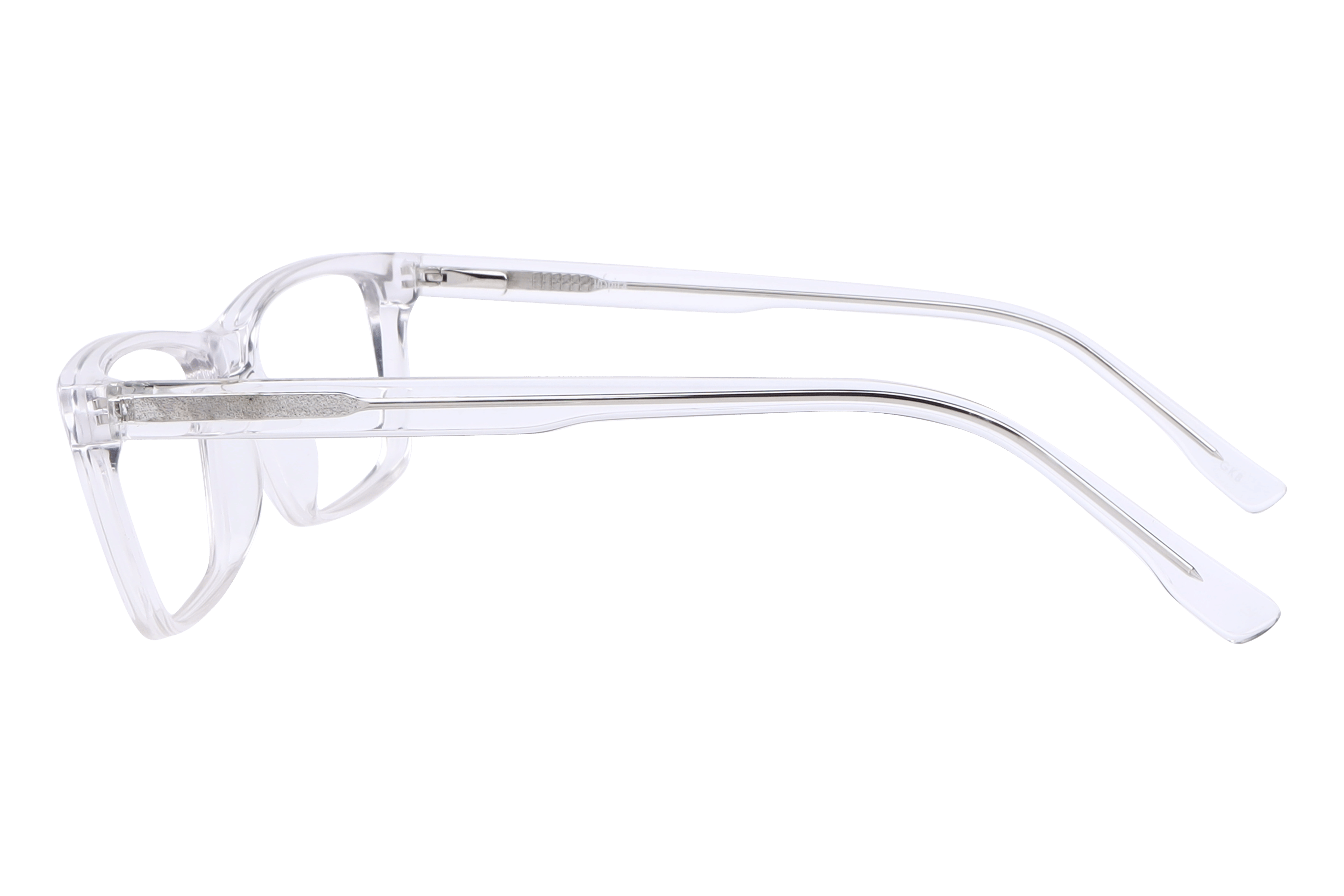 Inspira ED009 Frame Transparent Male Full Shell Frame — view 3