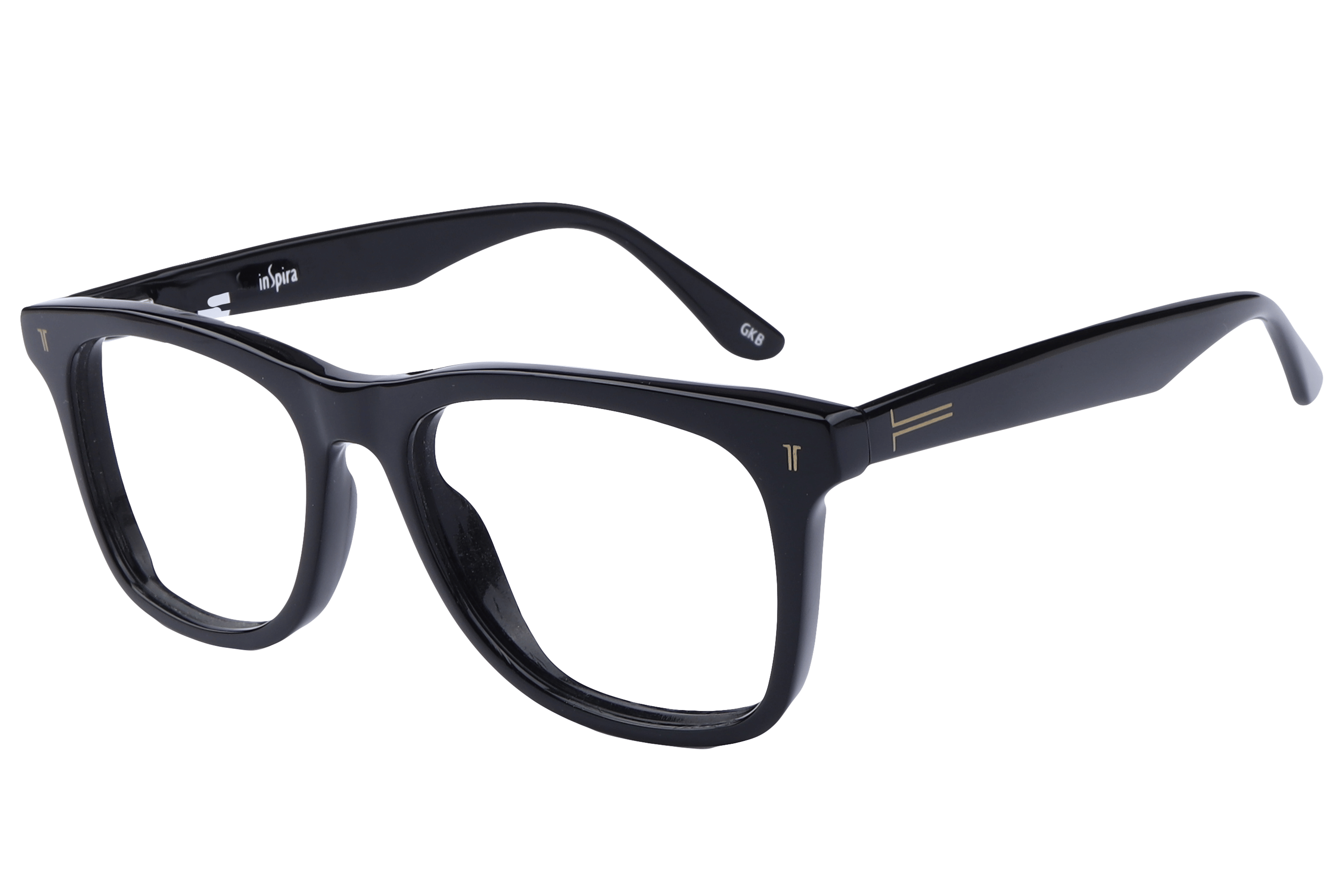 Inspira F1961 Frame Black Male Full Shell — Black frame