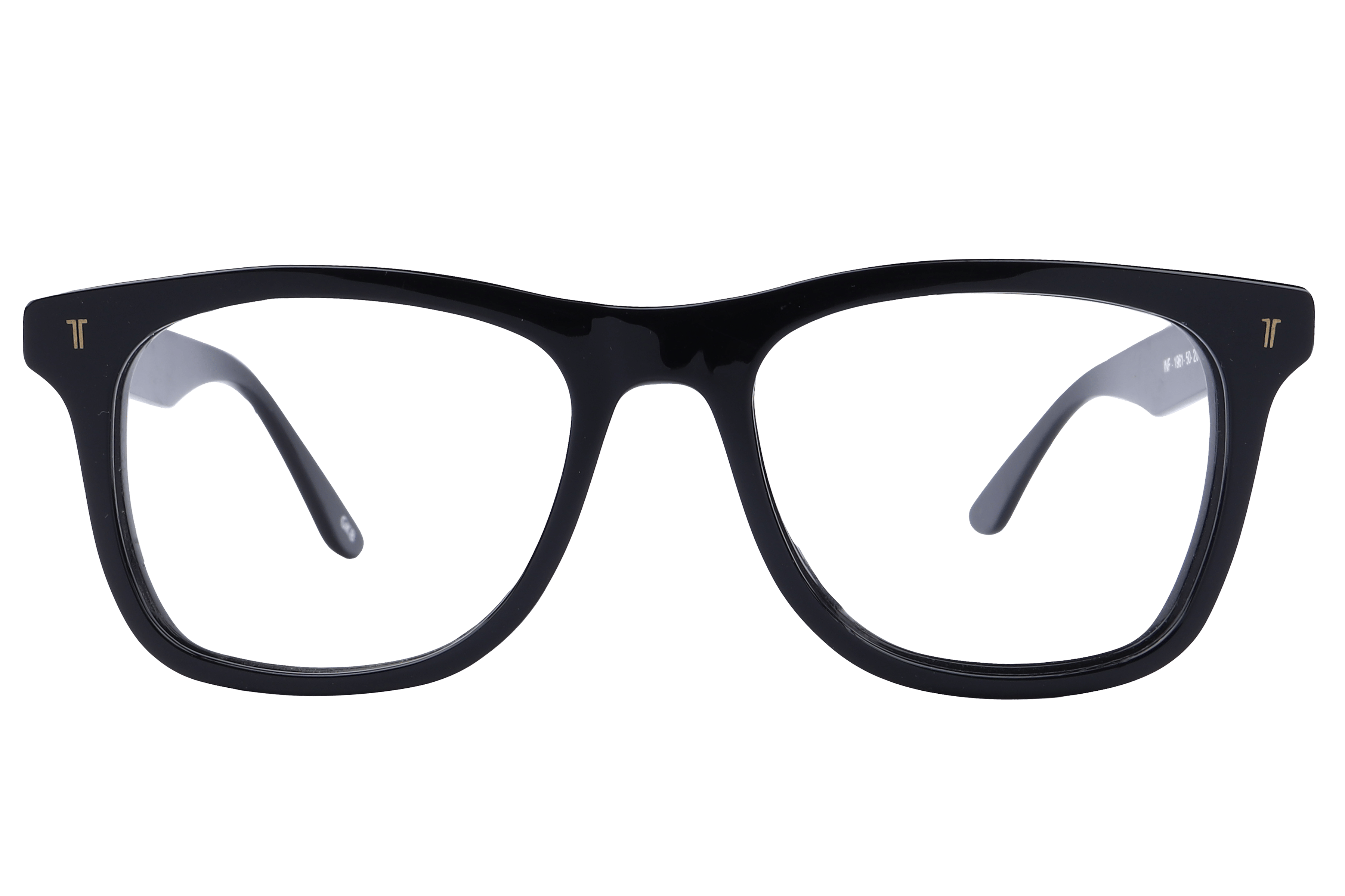 Inspira F1961 Frame Black Male Full Shell Frame — Black frame — view 2