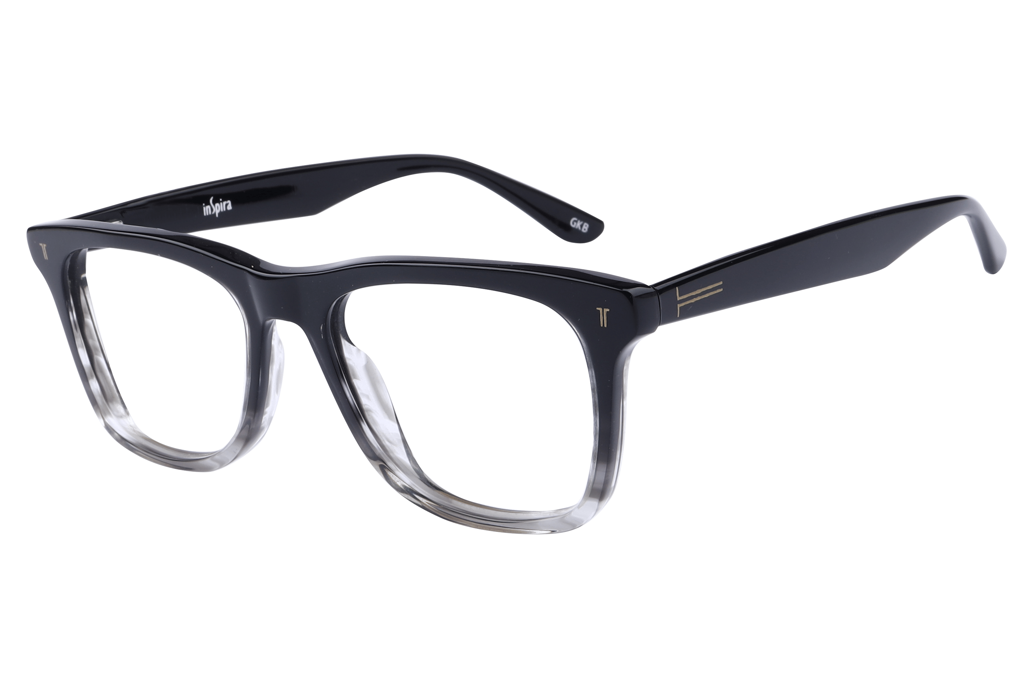Inspira F1961 Frame Black Male Full Shell — Black frame