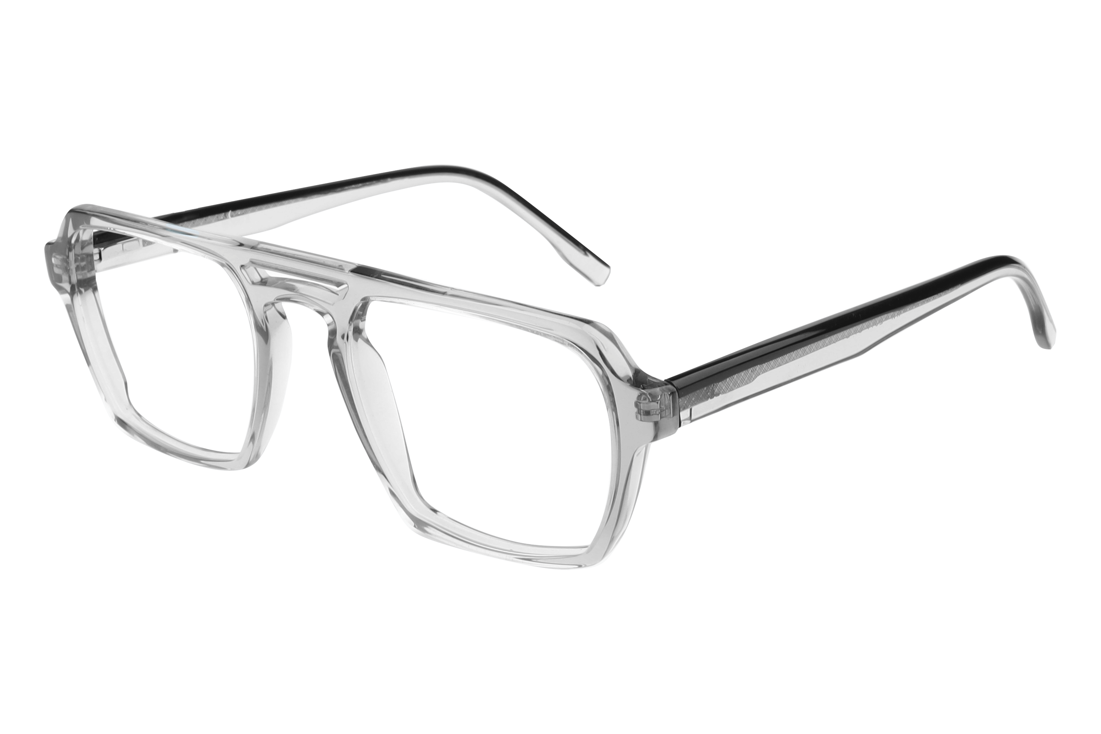 Inspira F2011 Frame Transparent Green Male Full Shell — Transparent Green frame