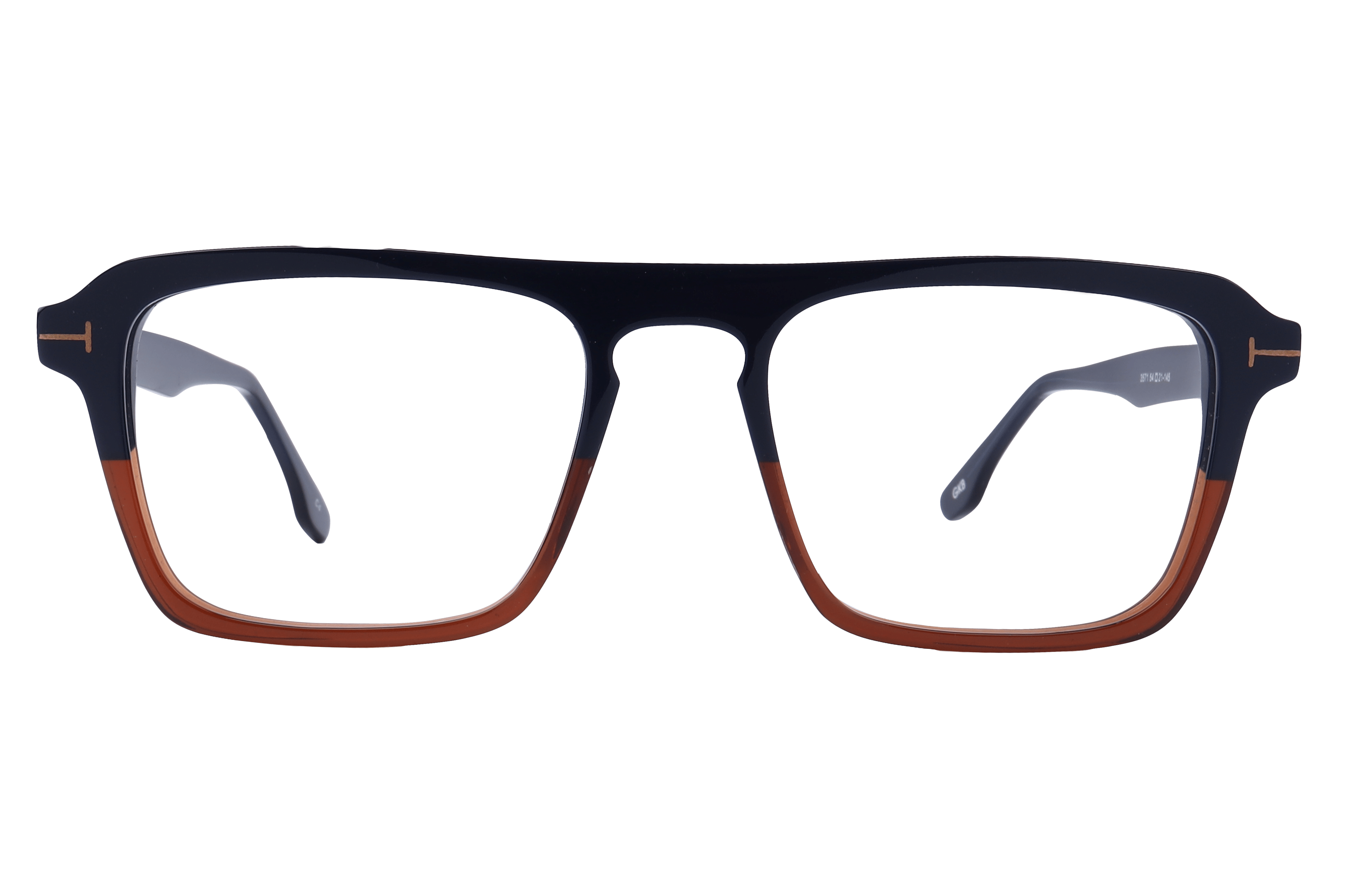 Inspira 3571 Frame Blue Male Full Shell Frame — Blue frame — view 2