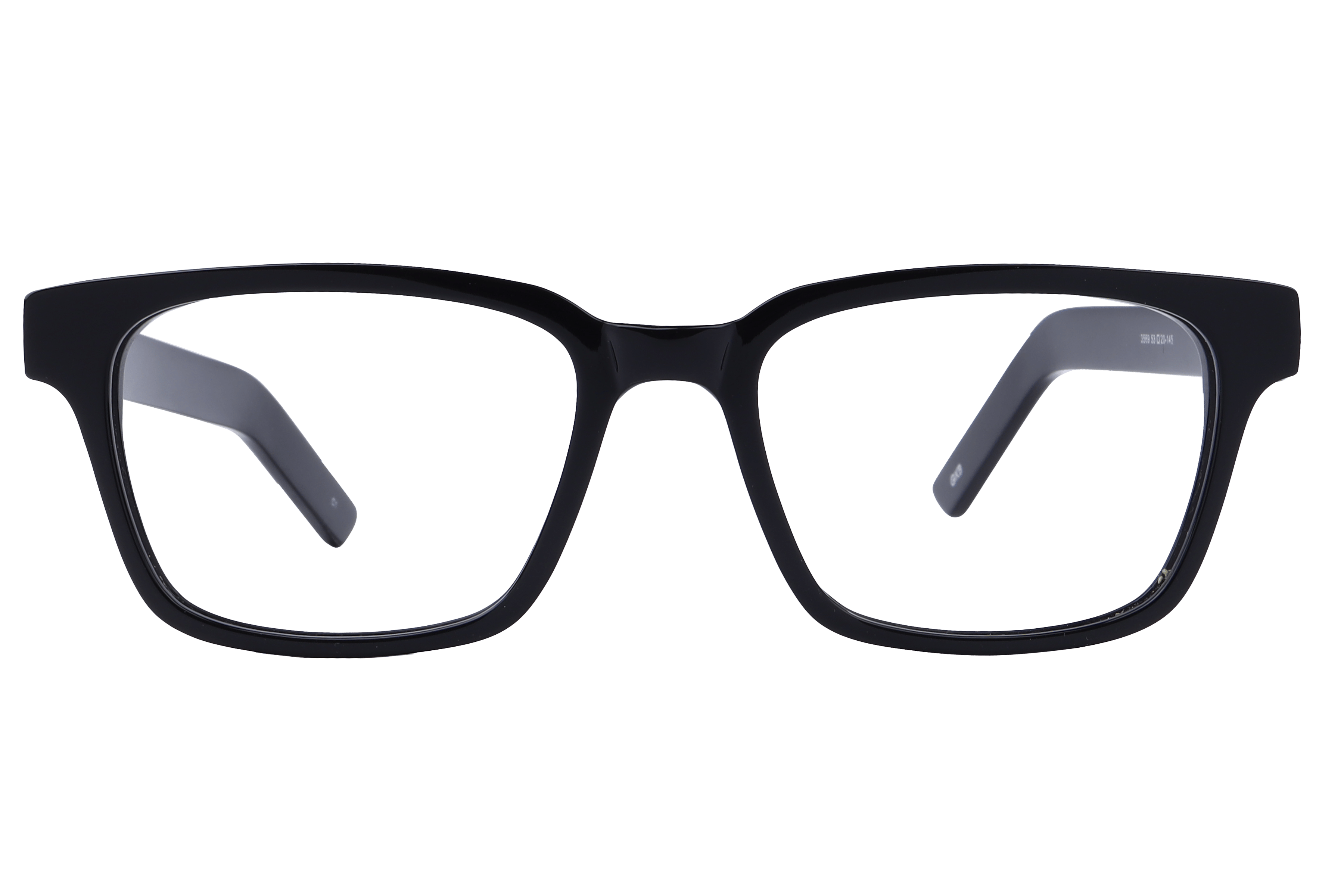 Inspira 3569 Frame Black Male Full Shell Frame — Black frame — view 2