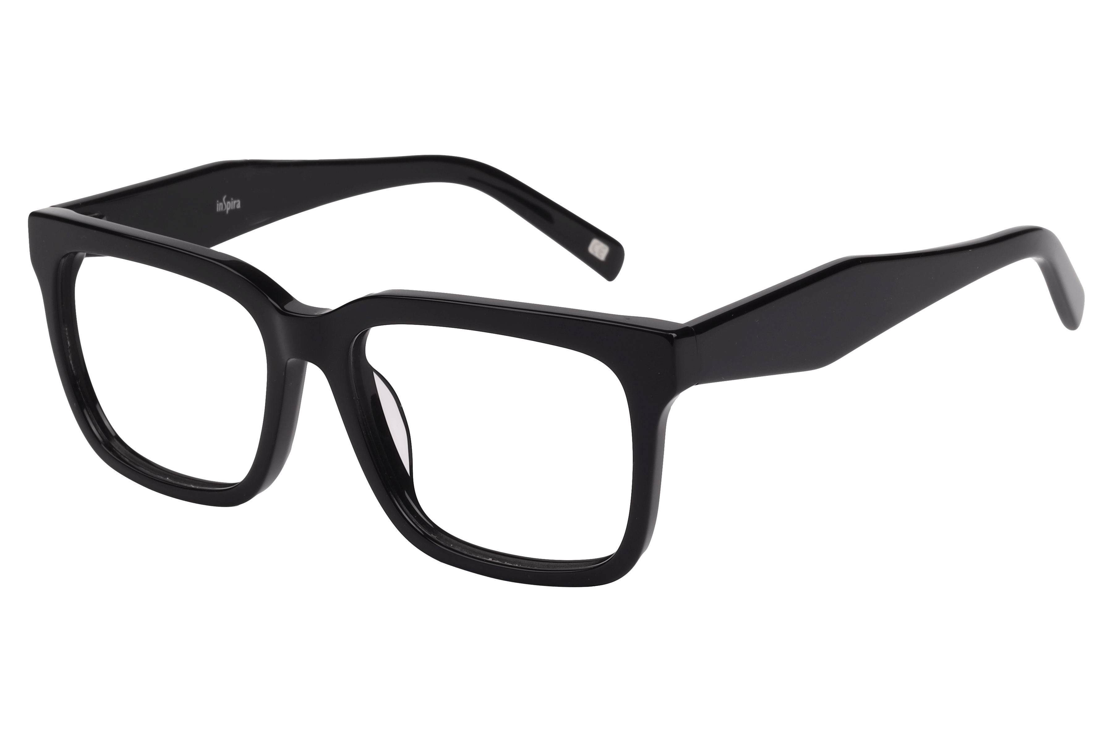 Inspira AS6495 Frame Black Male Full Shell Frame — Black frame — view 1