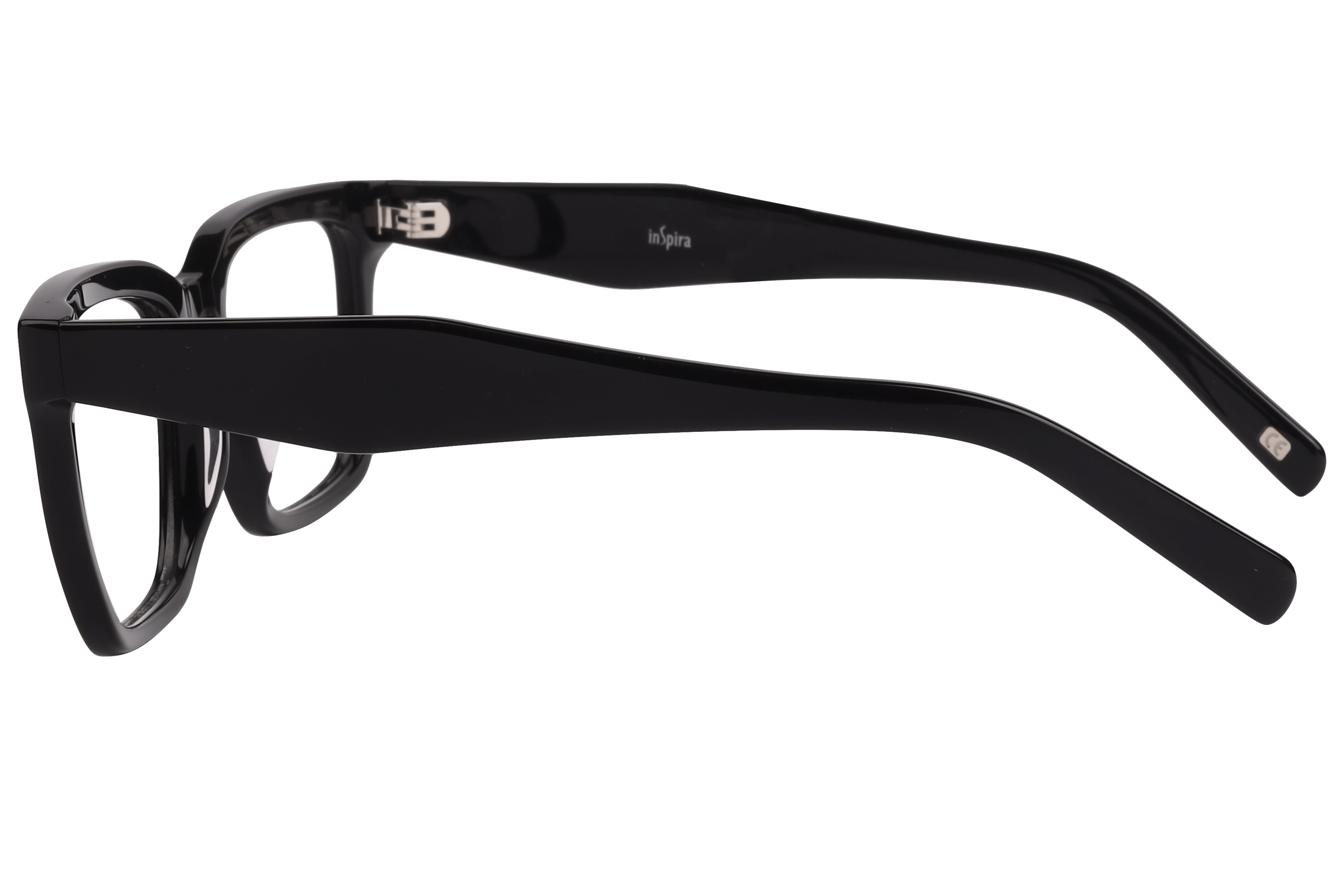 Inspira AS6495 Frame Black Male Full Shell Frame — Black frame — view 3