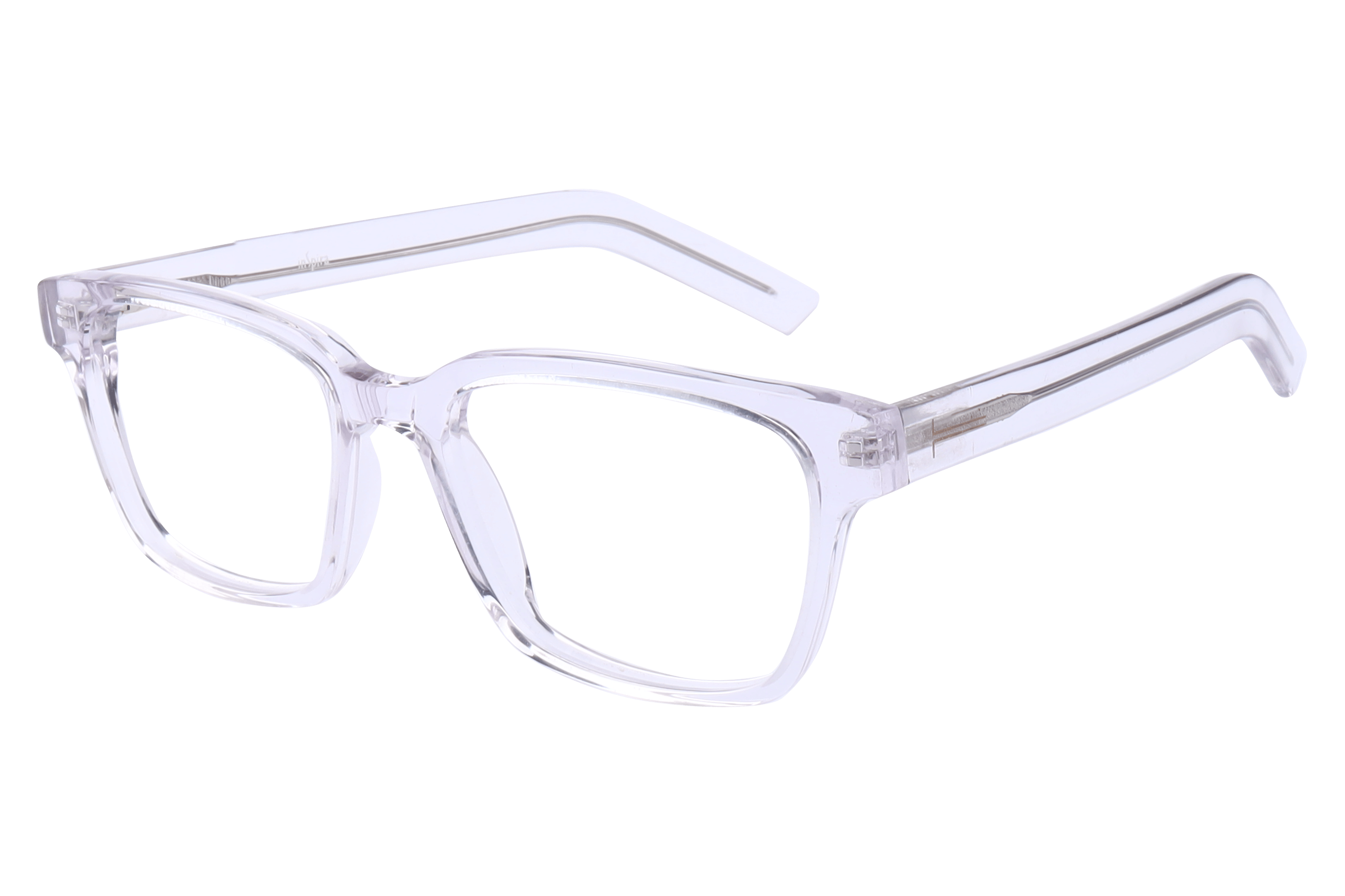 Inspira 3569 Frame Transparent Male Full Shell — Transparent frame