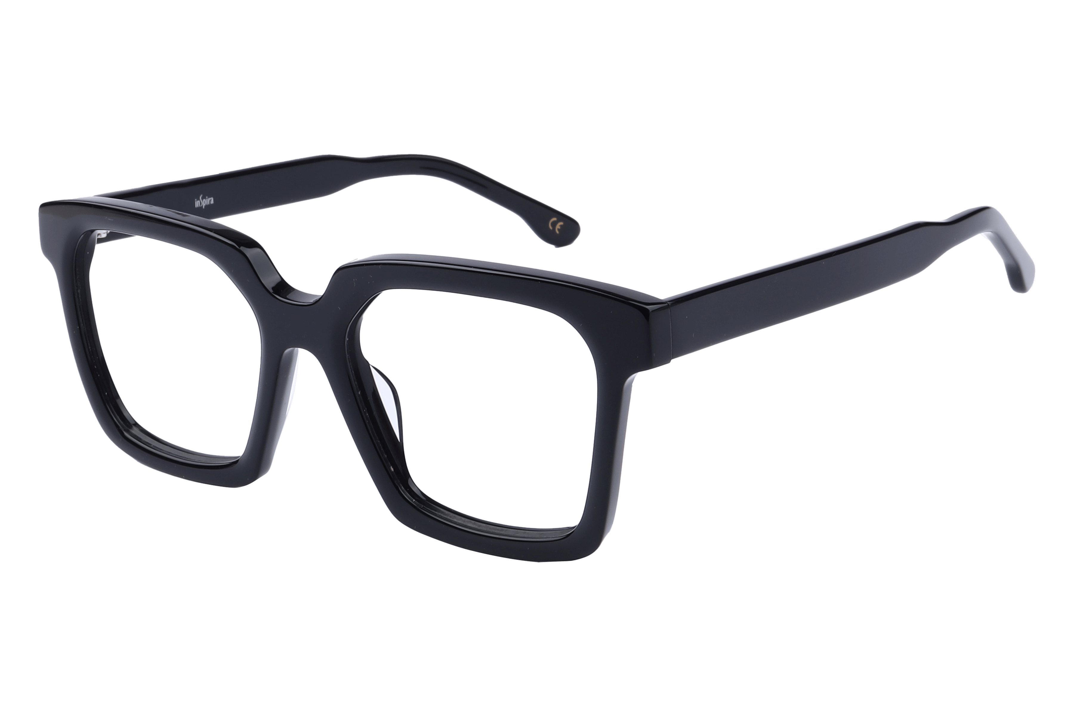 Inspira AS6408 Frame Black Male Full Shell — Black frame