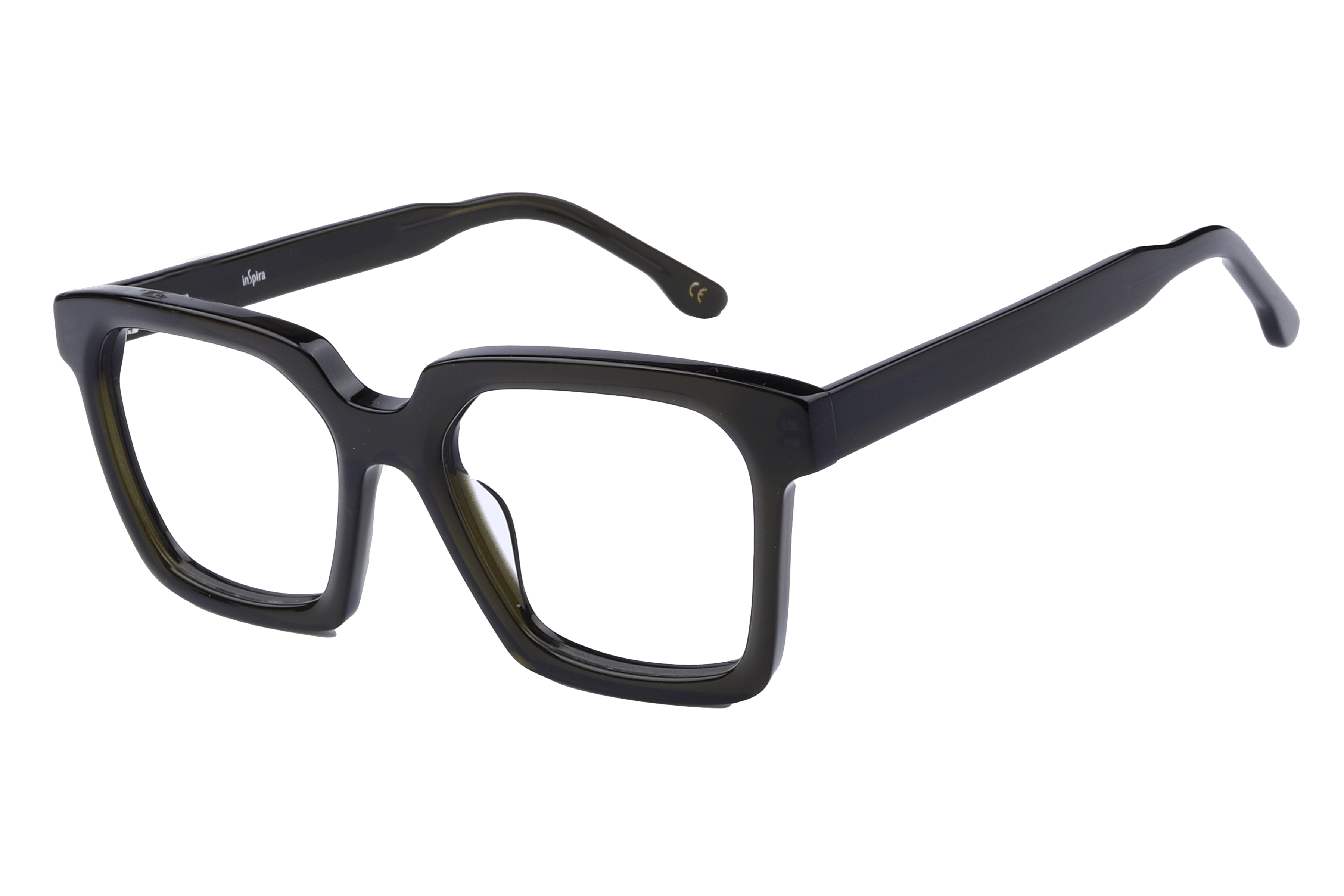 Inspira AS6408 Frame Olive Male Full Shell — Olive frame