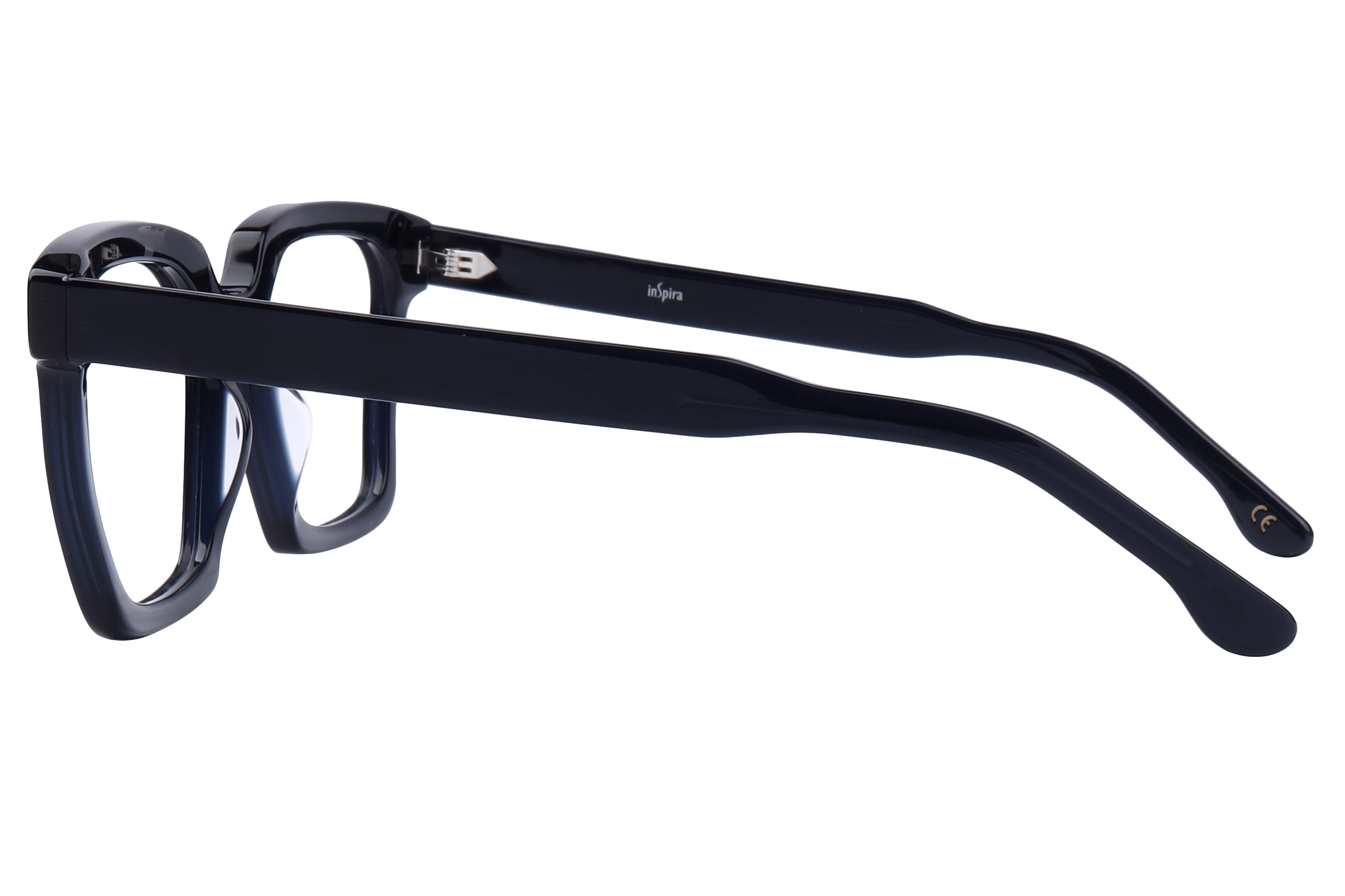 Inspira AS6408 Frame Blue Male Full Shell Frame — Blue frame — view 3