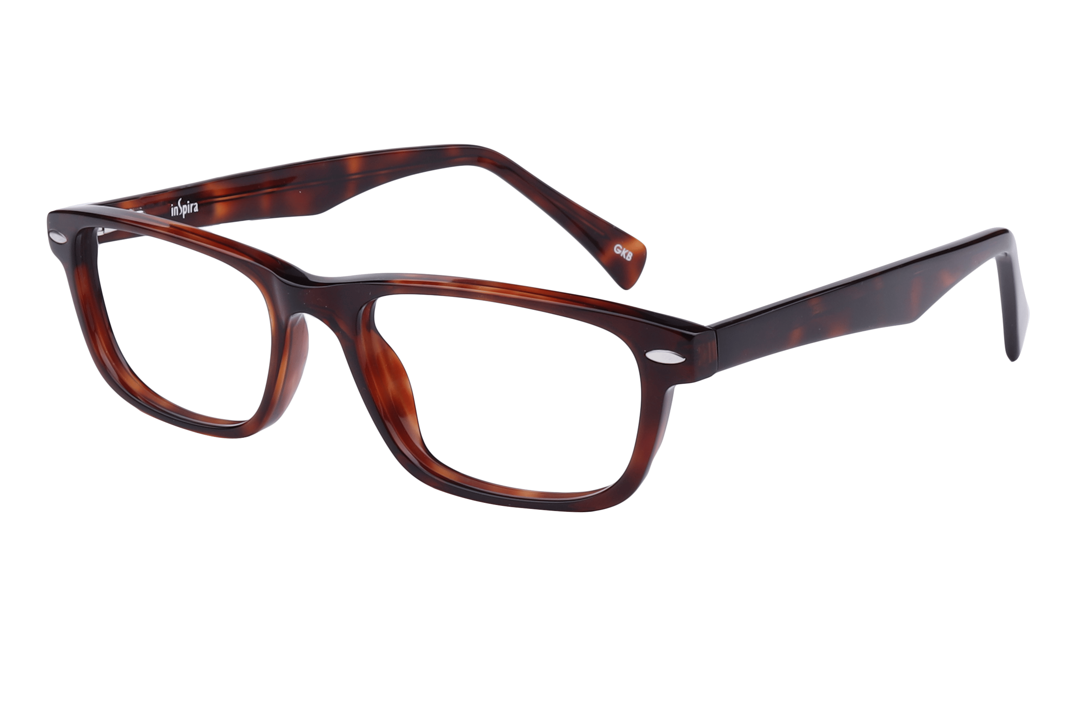 Inspira WAYFARER Frame Tortoise Unisex Full Shell — Tortoise frame