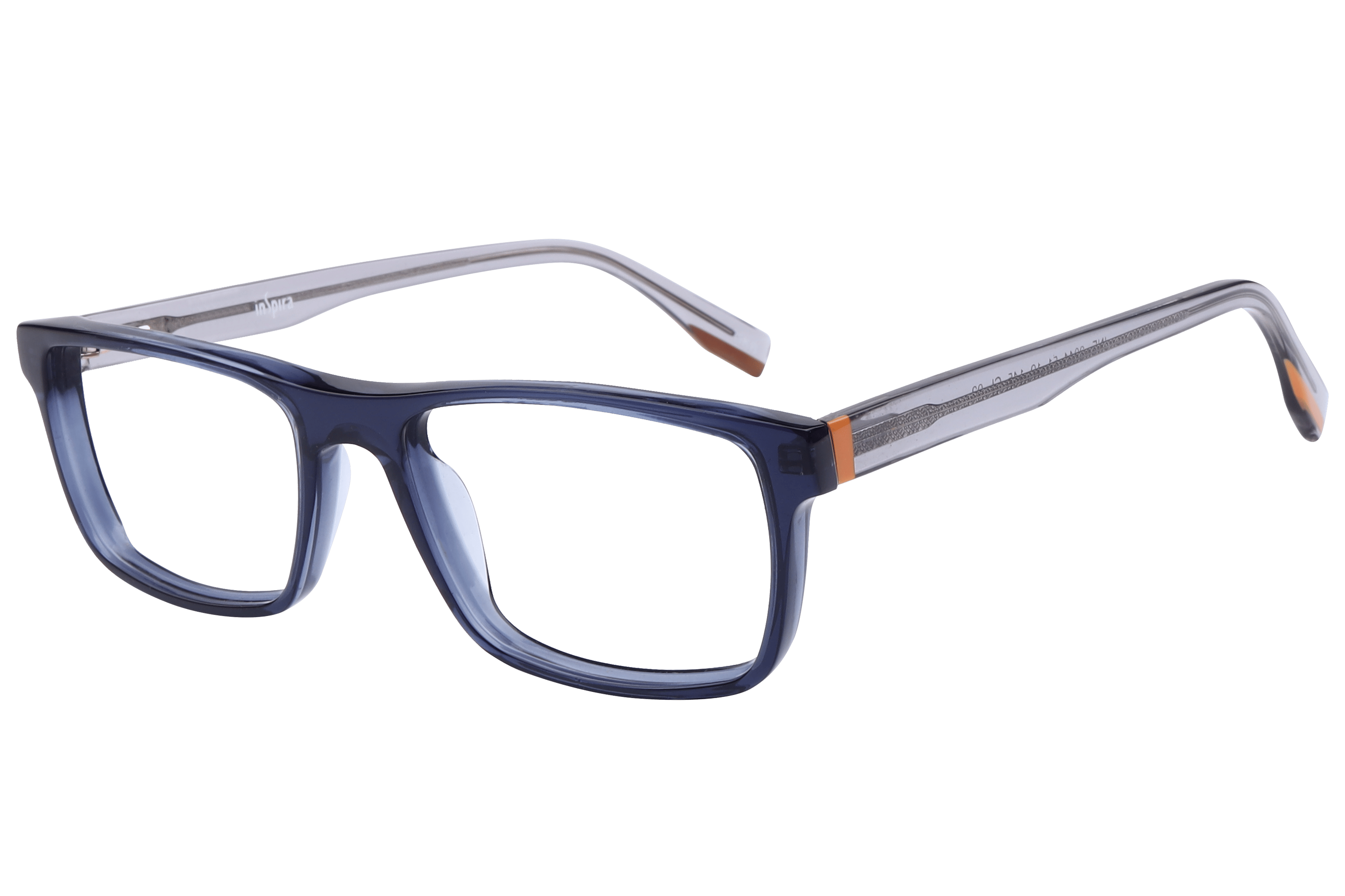 Inspira F2044 Frame Blue Unisex Full Shell — Blue frame