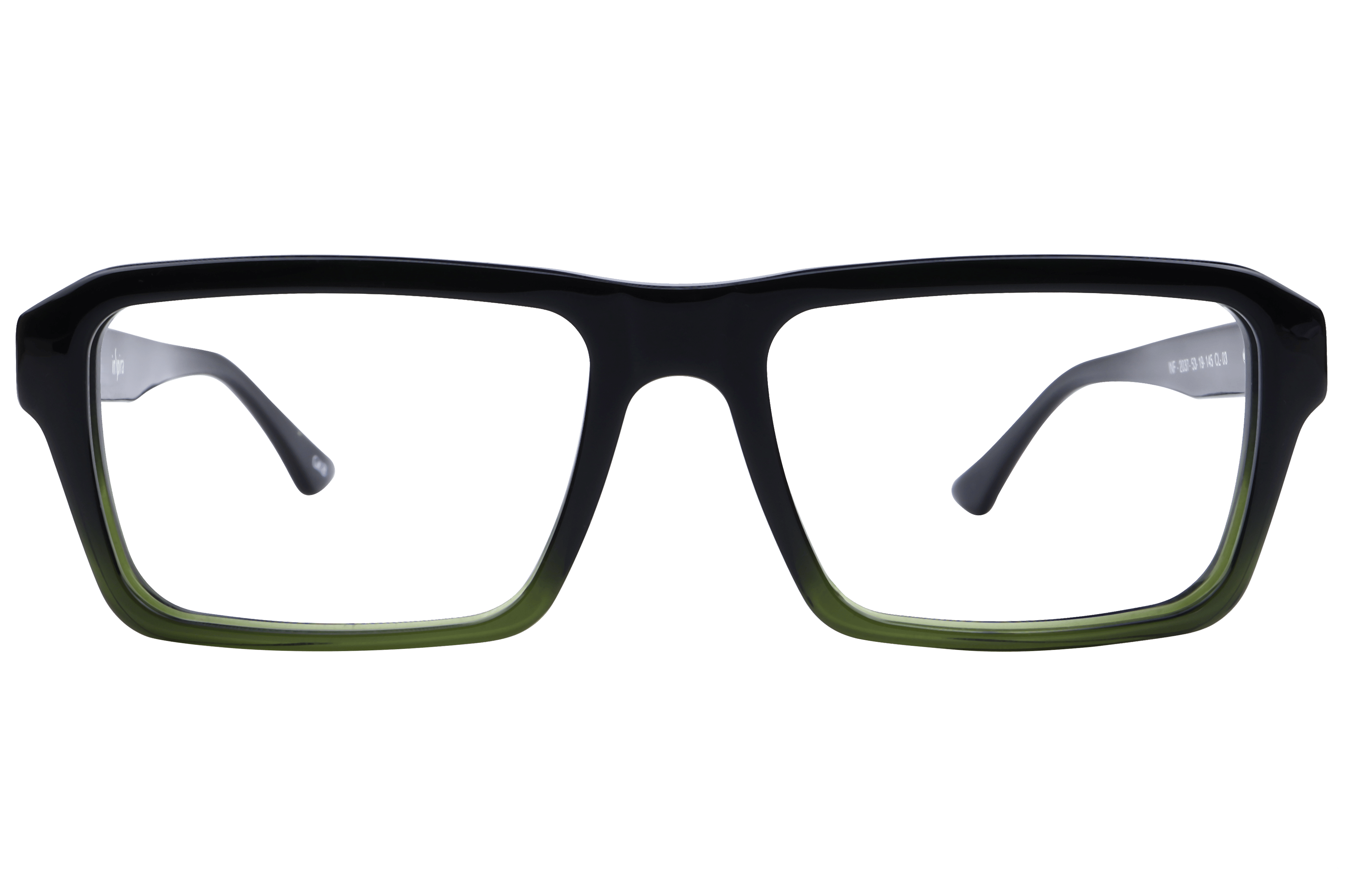 Inspira F2037 Frame Black Male Full Shell Frame — Black frame — view 2