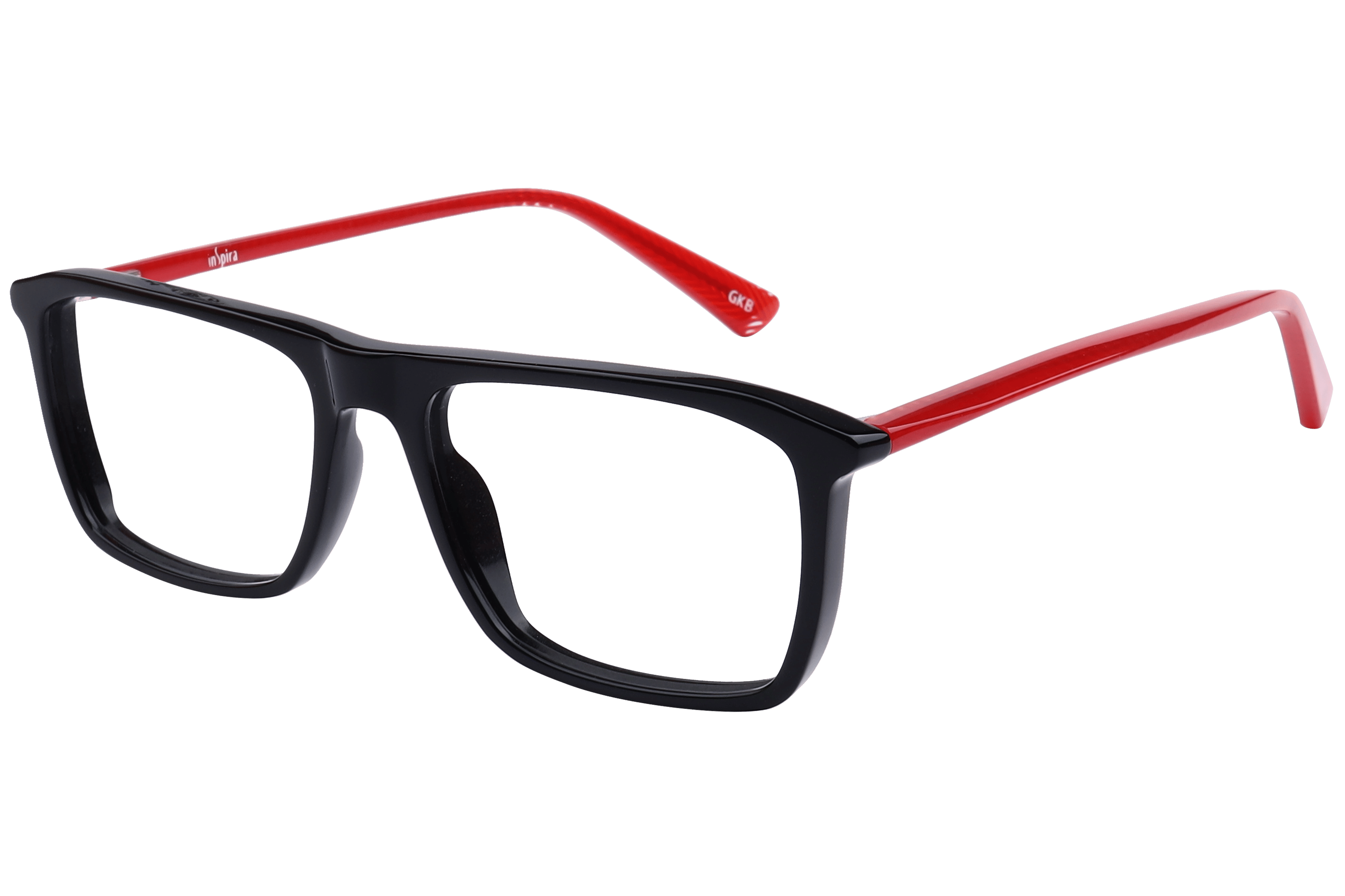Inspira F2038 Frame Black Male Full Shell — Black frame