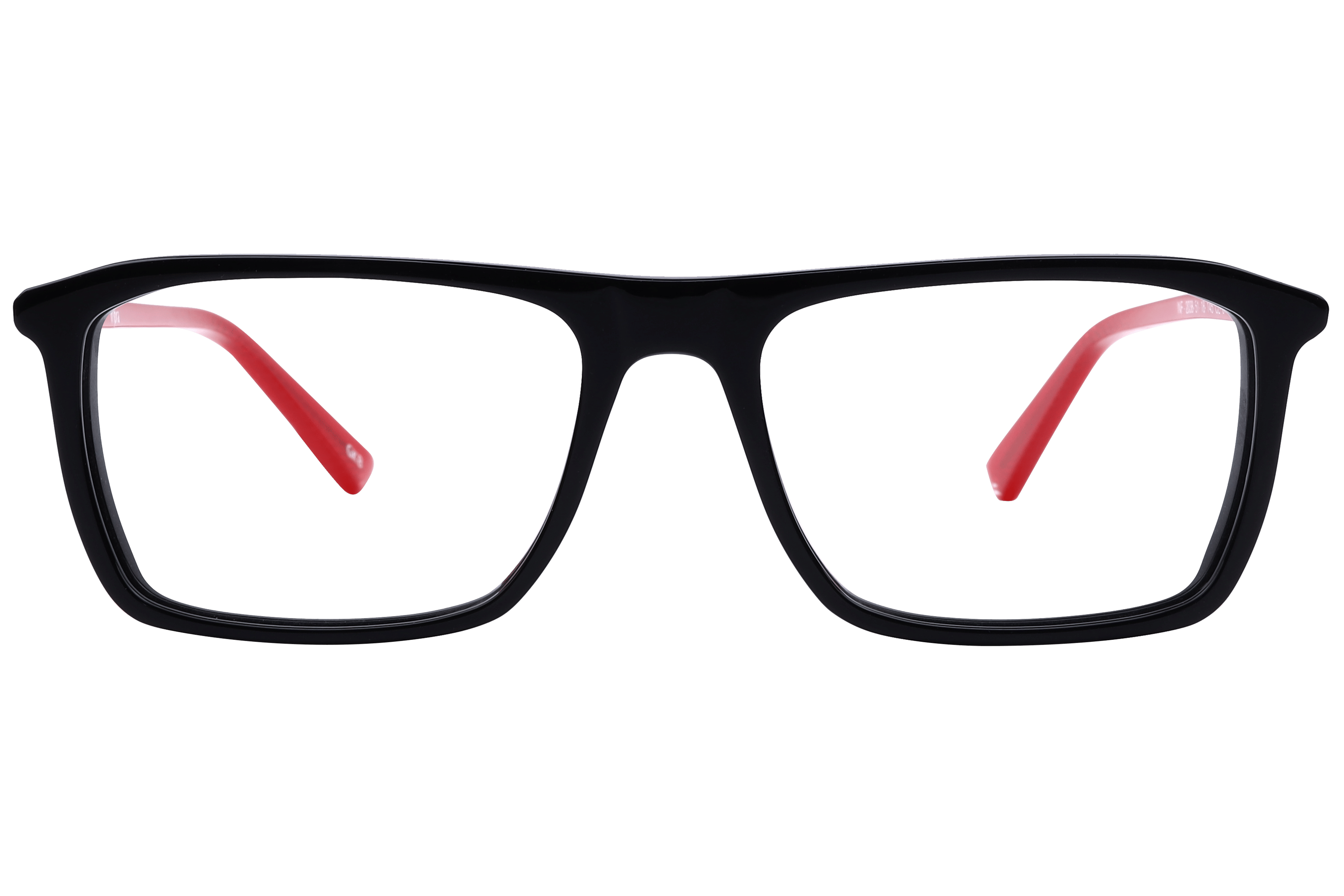Inspira F2038 Frame Black Male Full Shell Frame — Black frame — view 2