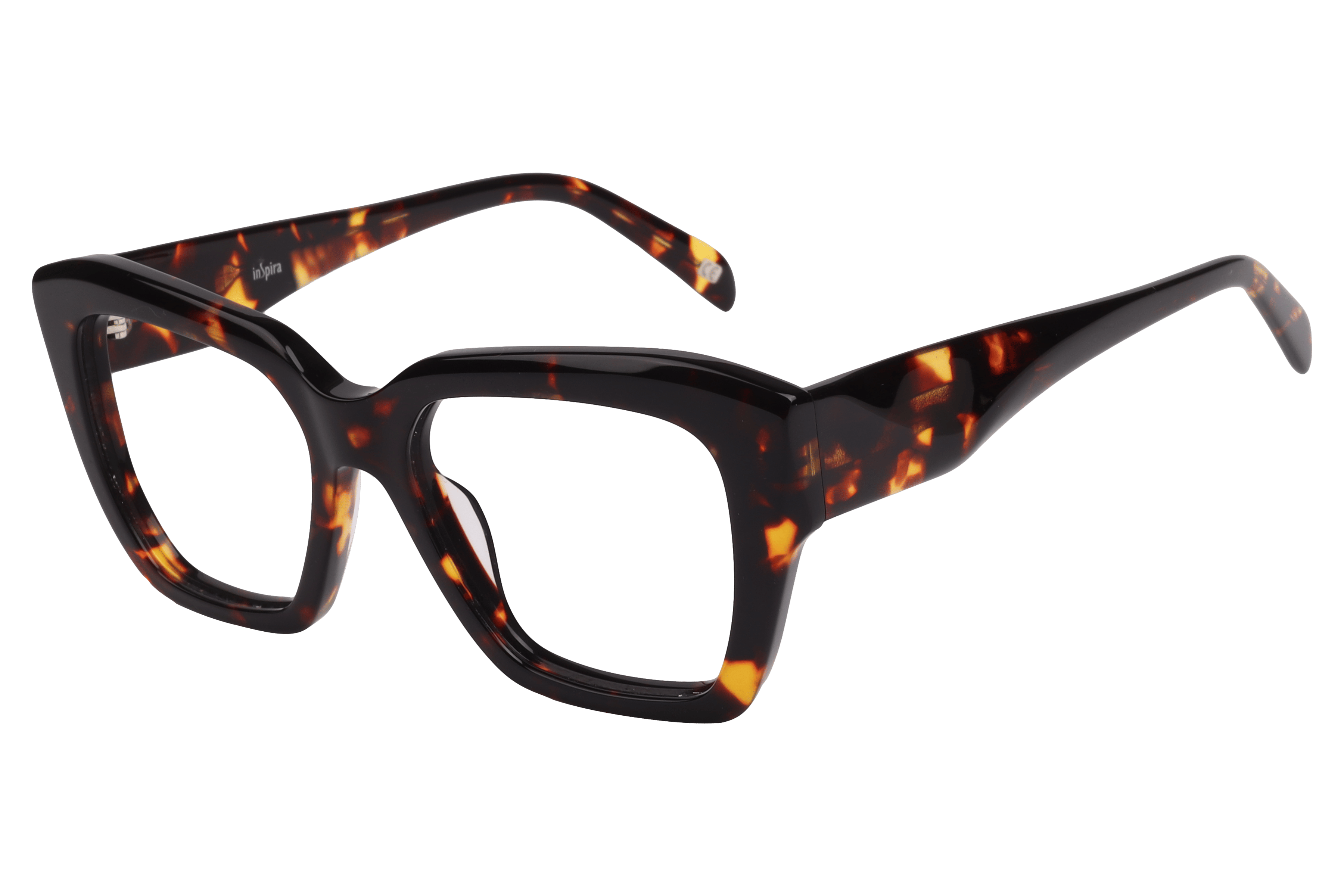 Inspira AS6497 Frame Havana Unisex Full Shell Frame — Havana frame — view 1