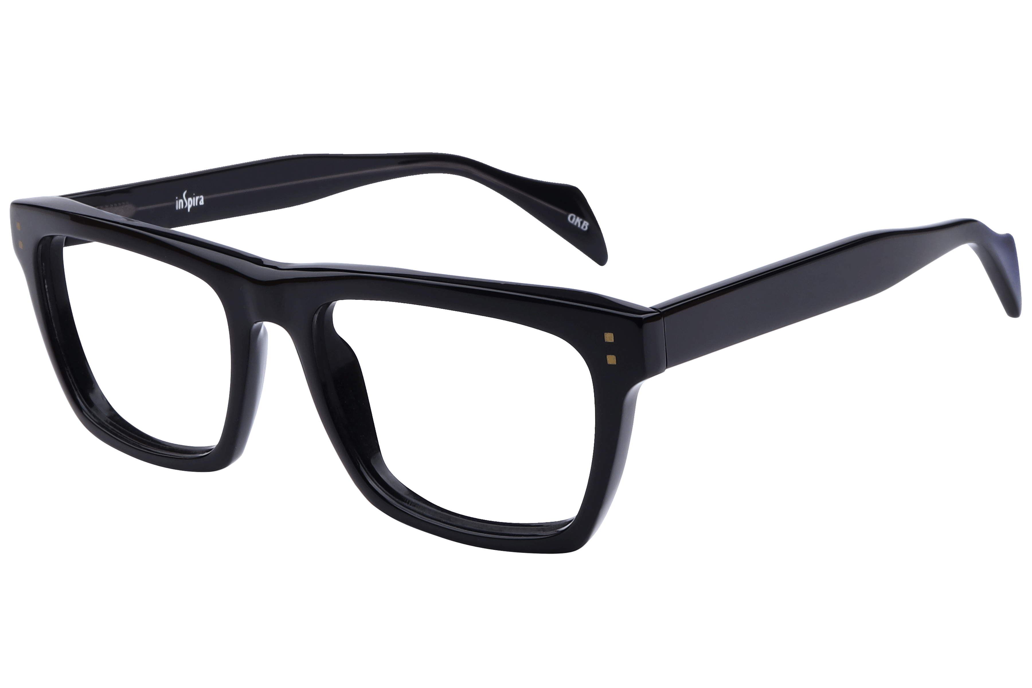Inspira F2035 Frame Black Male Full Shell — Black frame