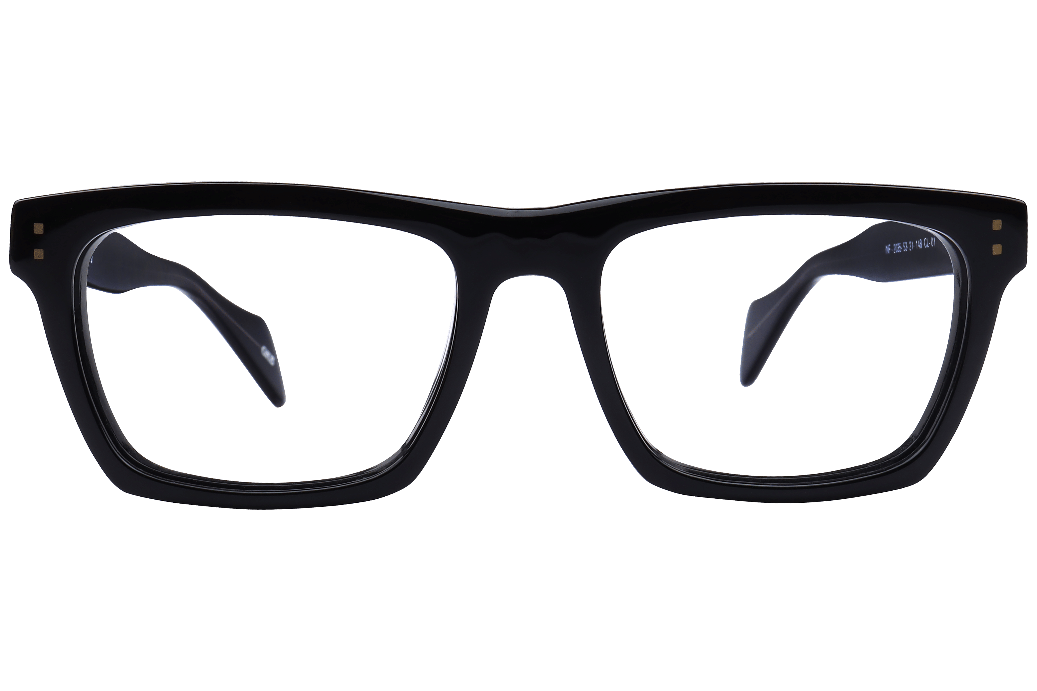 Inspira F2035 Frame Black Male Full Shell Frame — Black frame — view 2