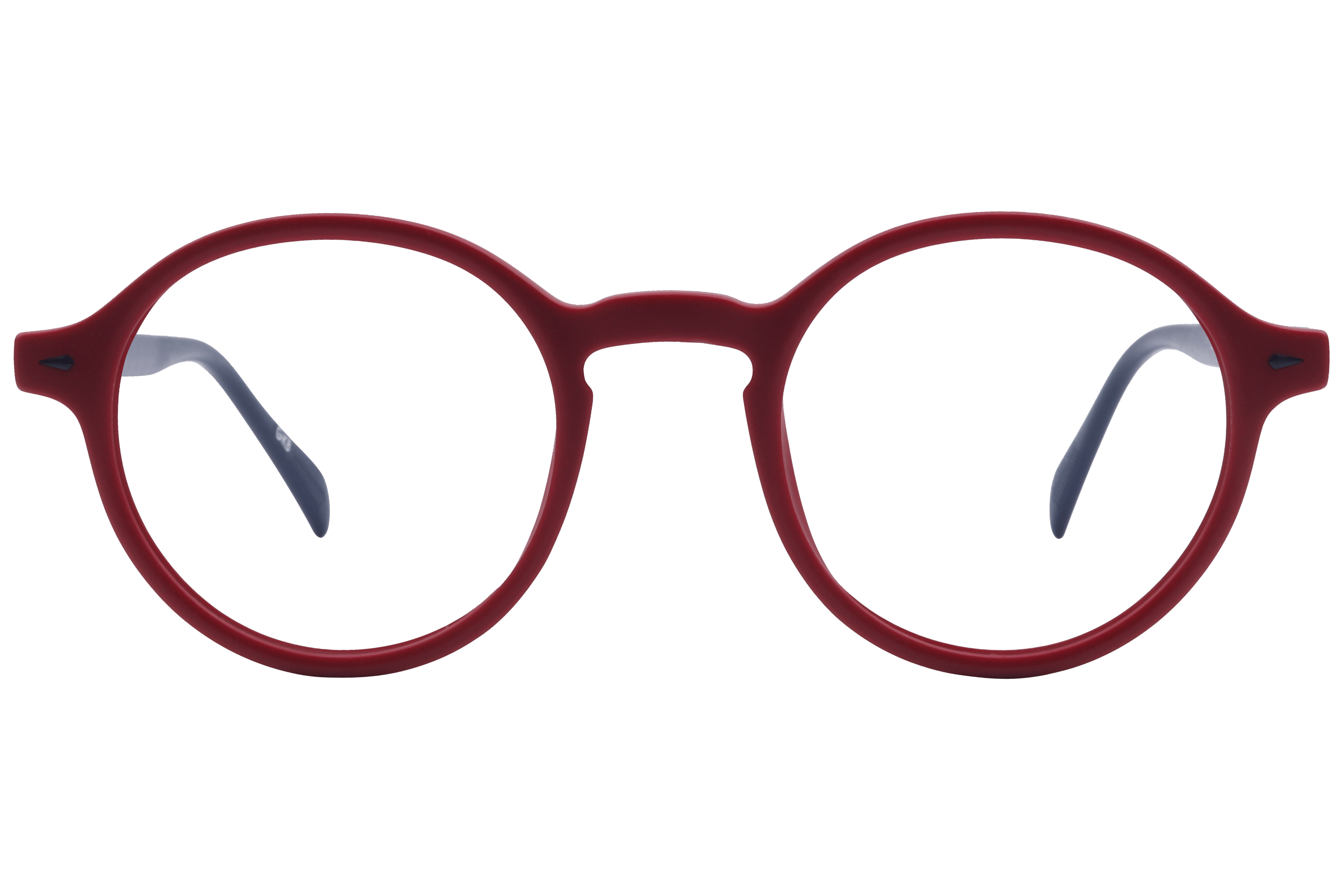 Inspira F2606 Frame Matt Red Unisex Full Shell Frame — Matt Red frame — view 2