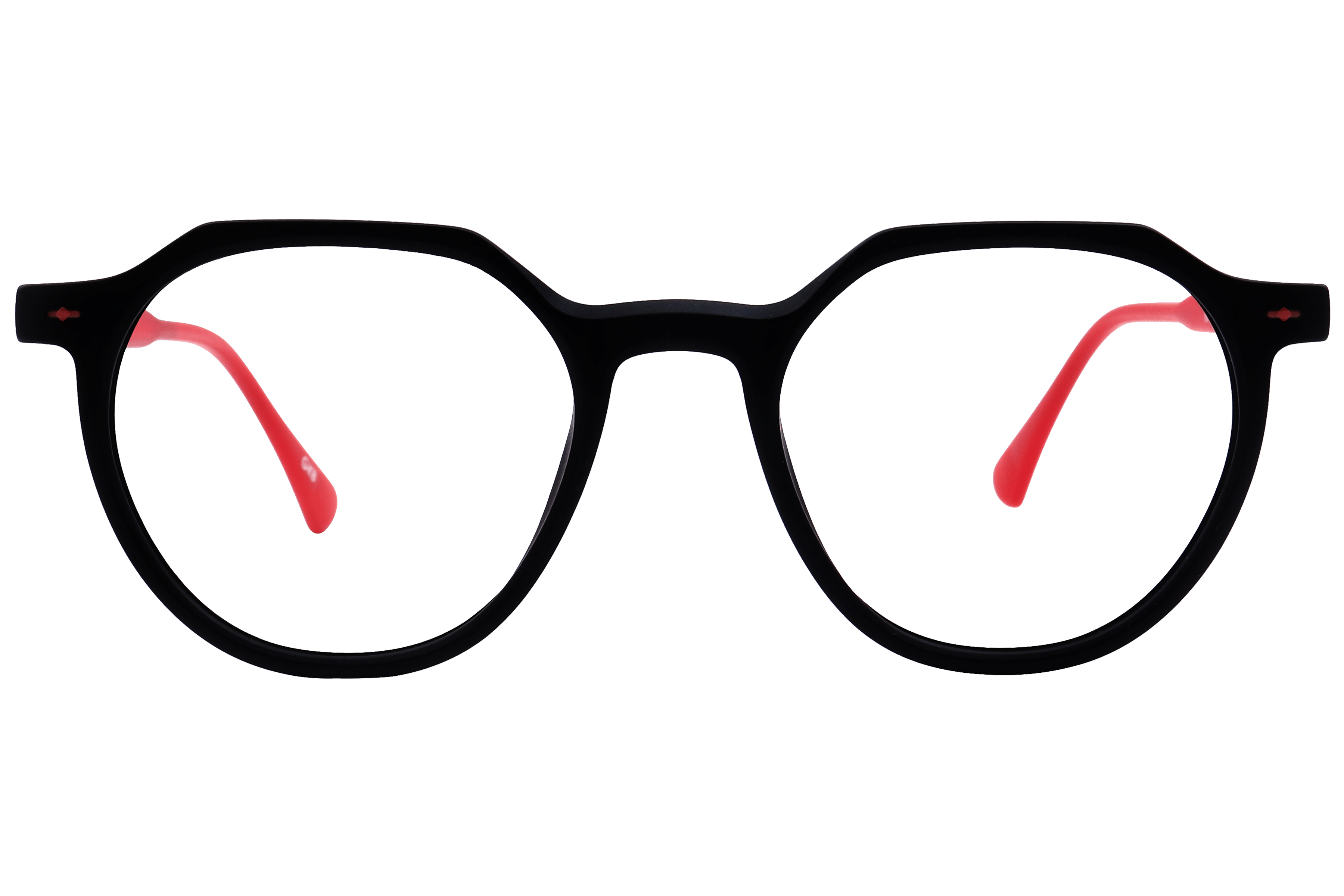Inspira F2609 Frame Matt Black Unisex Full Shell Frame — Matt Black frame — view 2