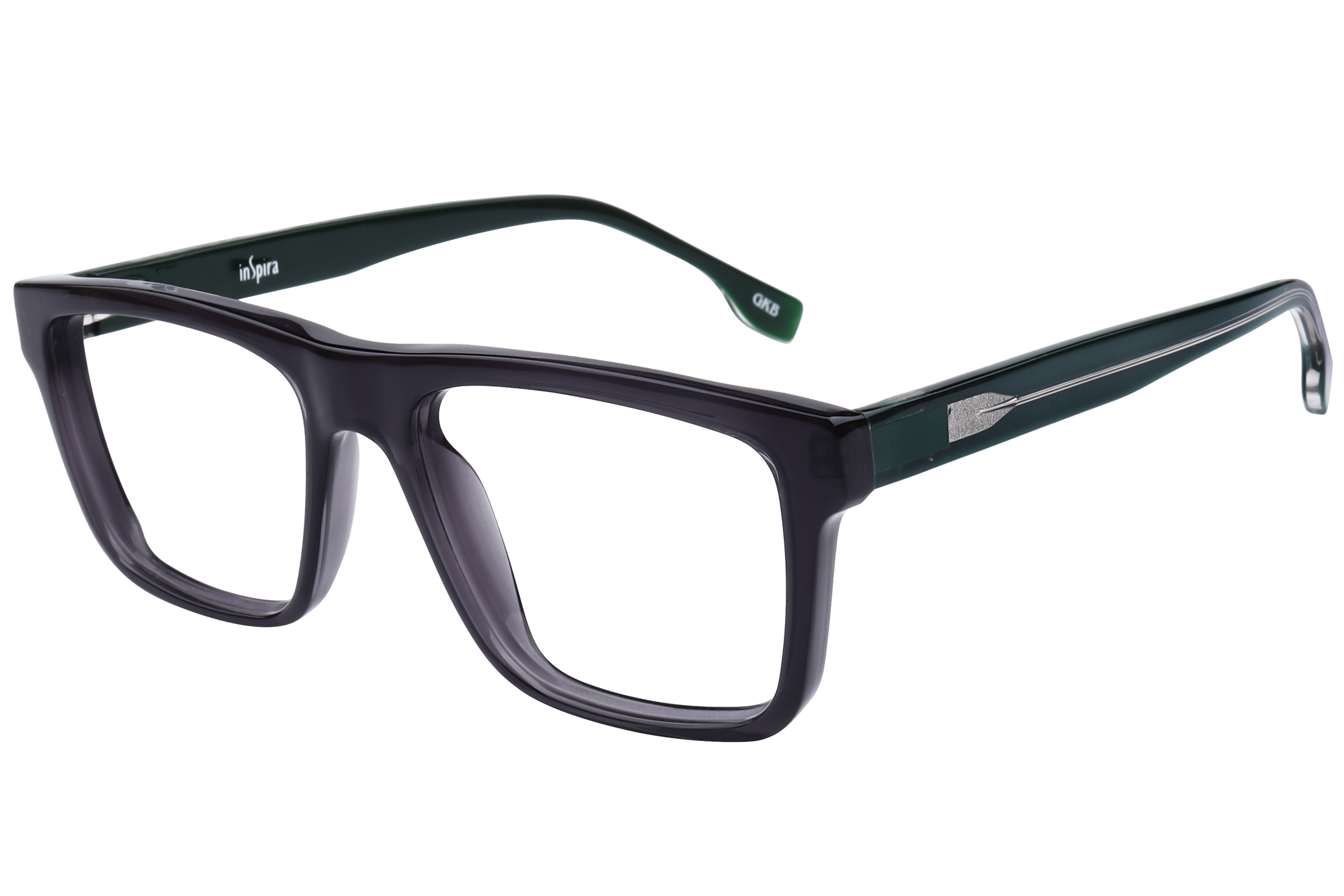 Inspira F2058 Frame Grey Male Full Shell — Grey frame