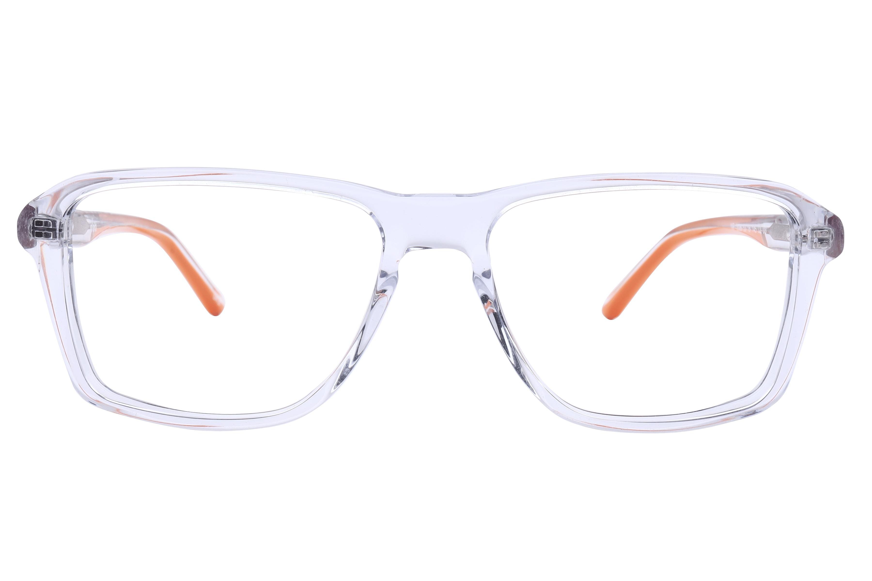Inspira F2036 Frame Transparent Male Full Shell Frame — Transparent frame — view 2