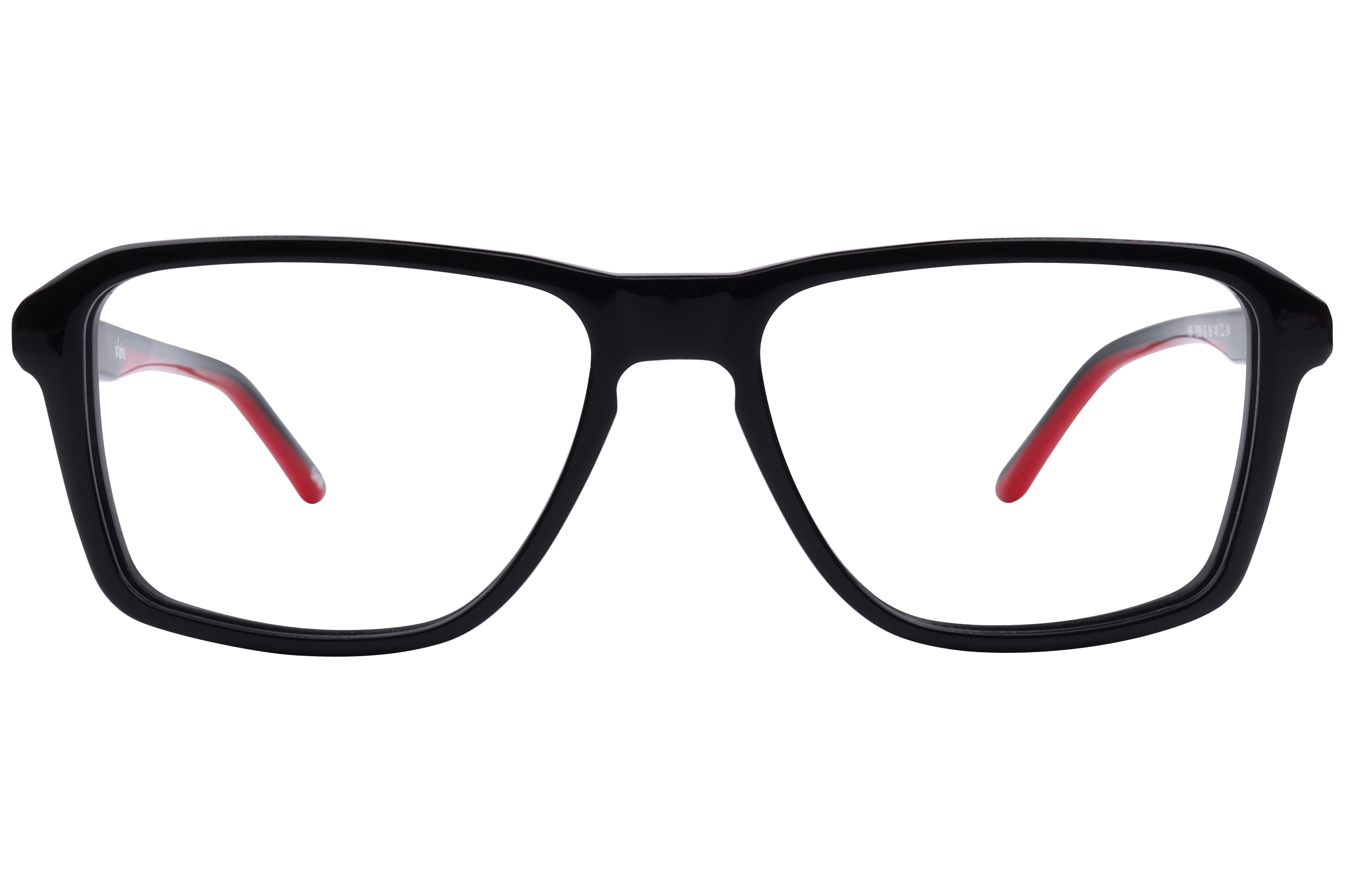 Inspira F2036 Frame Black Male Full Shell Frame — Black frame — view 2