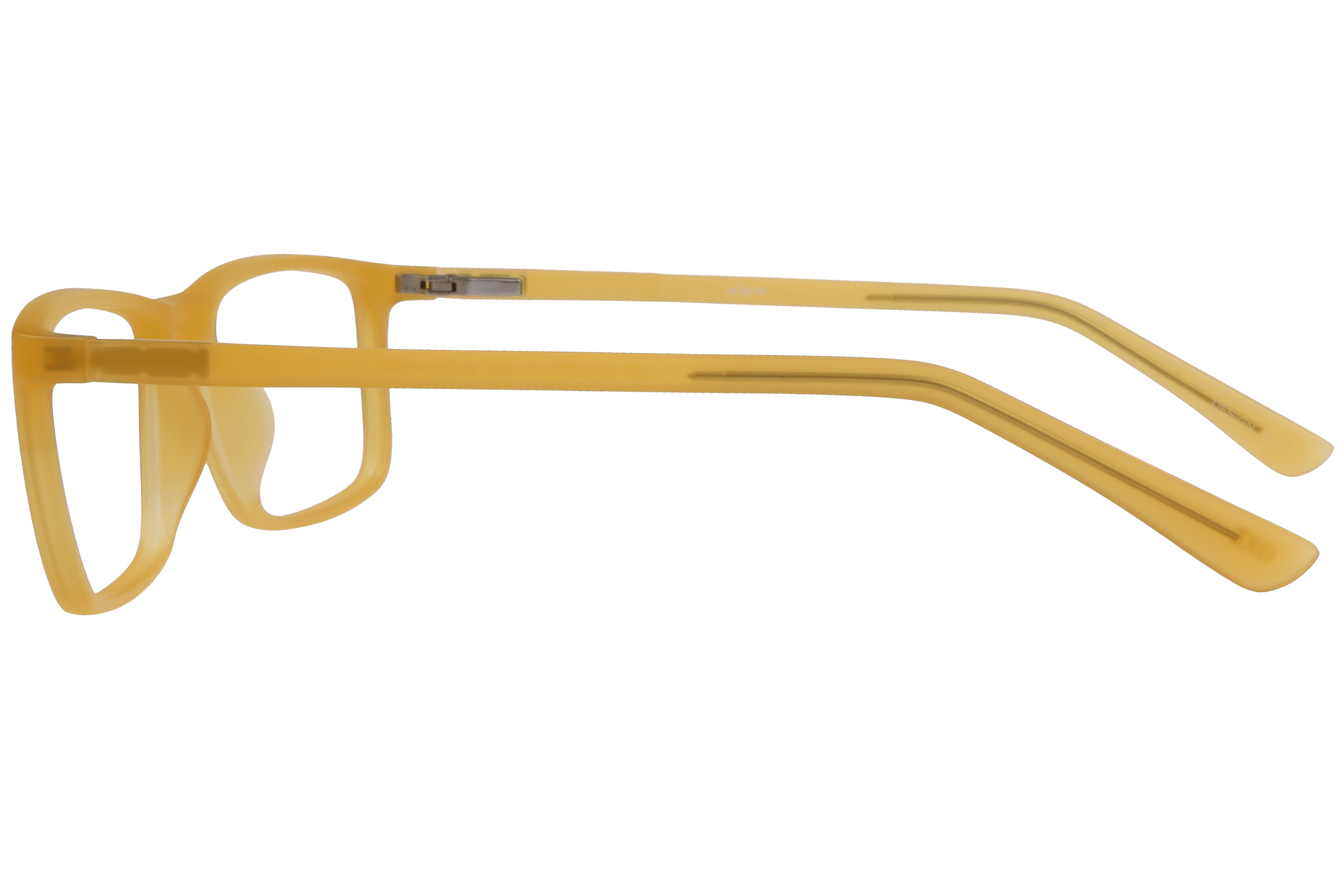 Inspira UF-106 Frame Orange Unisex Full Shell Frame — Orange frame — view 3