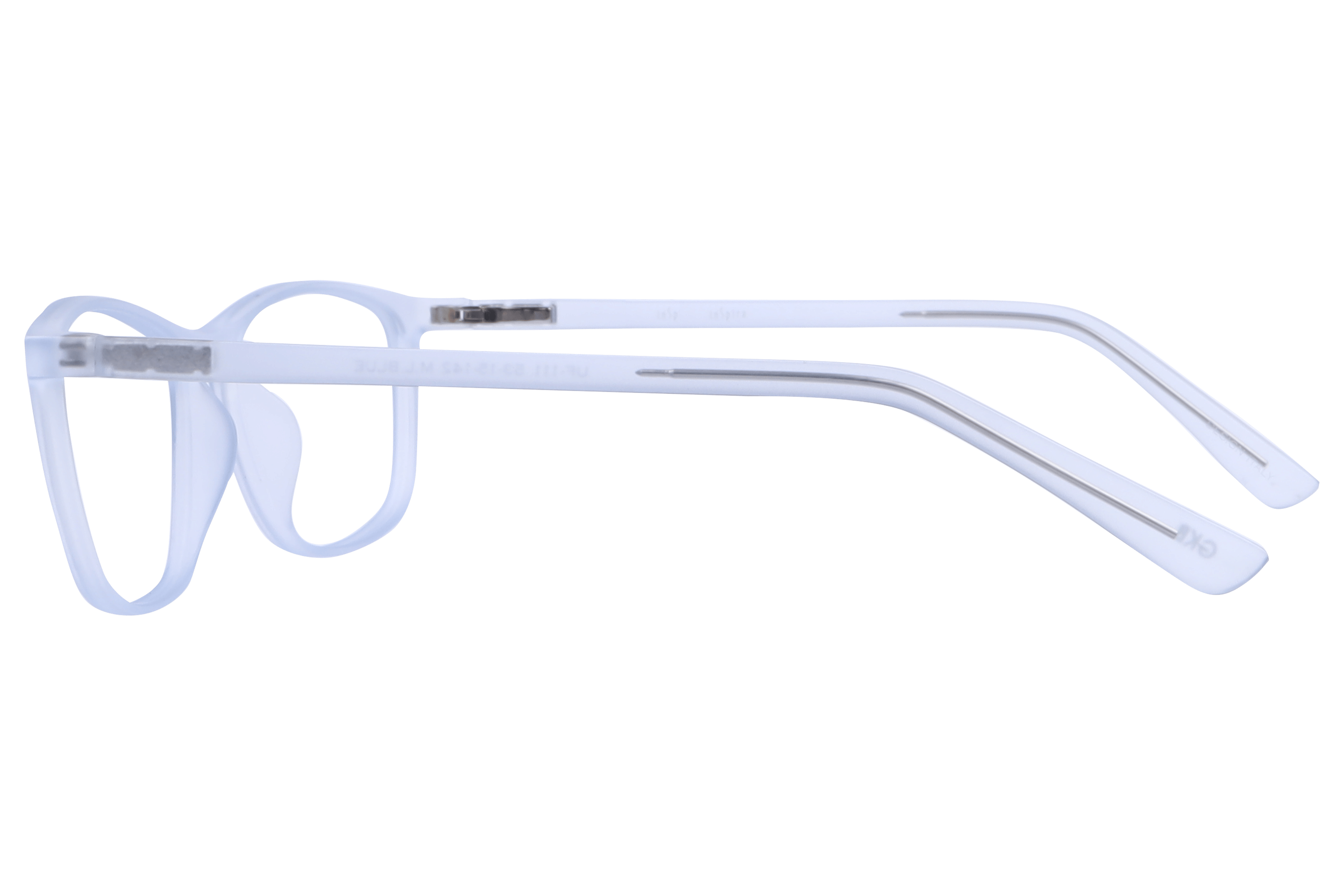 Inspira UF-111 Frame Blue Unisex Full Shell Frame — Blue frame — view 3