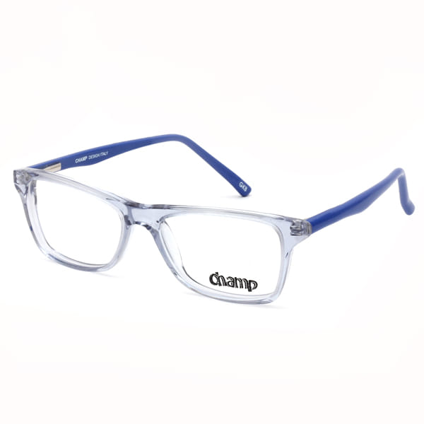 Champ M-166 Frame Silver Kids Full Shell — Silver frame