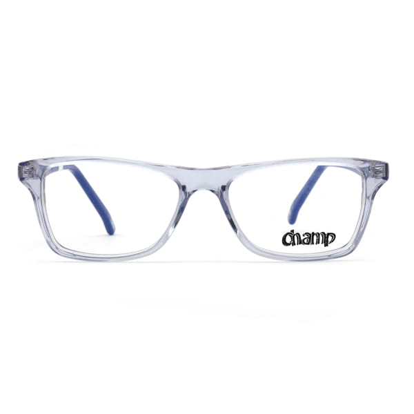 Champ M-166 Frame Silver Kids Full Shell Frame — Silver frame — view 3