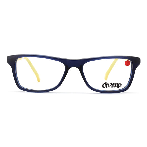 Champ M-166 Frame Blue Kids Full Shell Frame — Blue frame — view 3