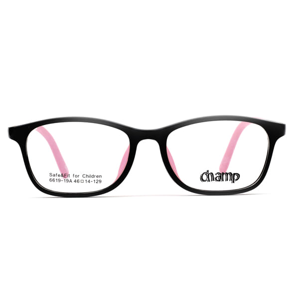 Champ LT6619-19A Frame Black Kids Full Shell Frame — Black frame — view 3