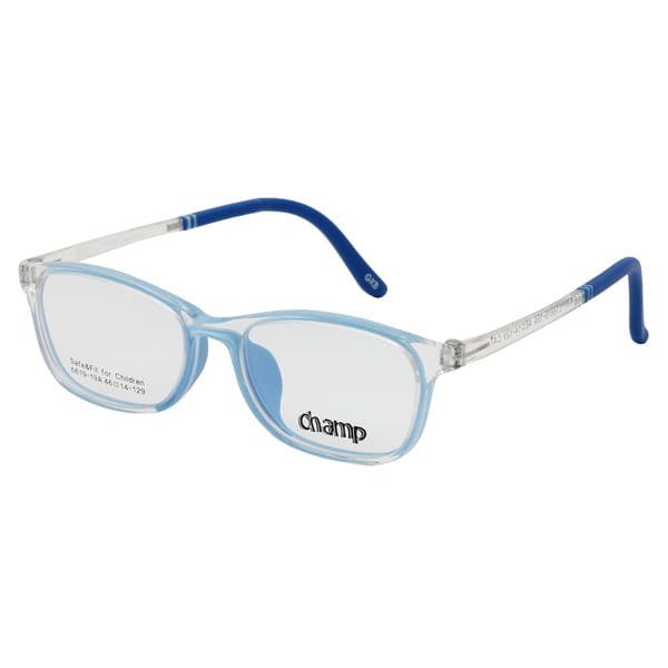Champ LT6619-19A Frame Blue Kids Full Shell — Blue frame